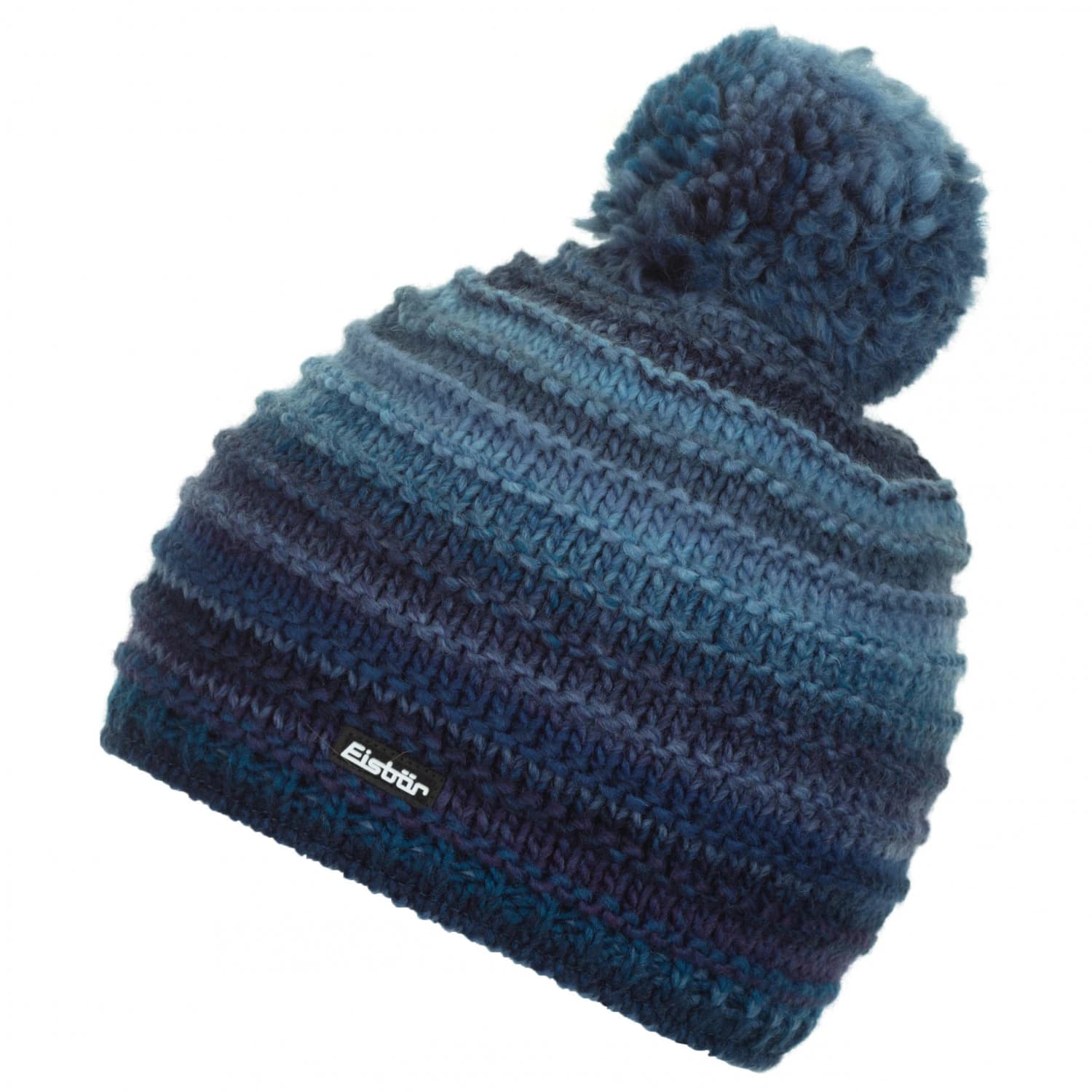 Зимна шапка (beanie) Eisbär Mikata Pompon Beanie - Blue Jeans