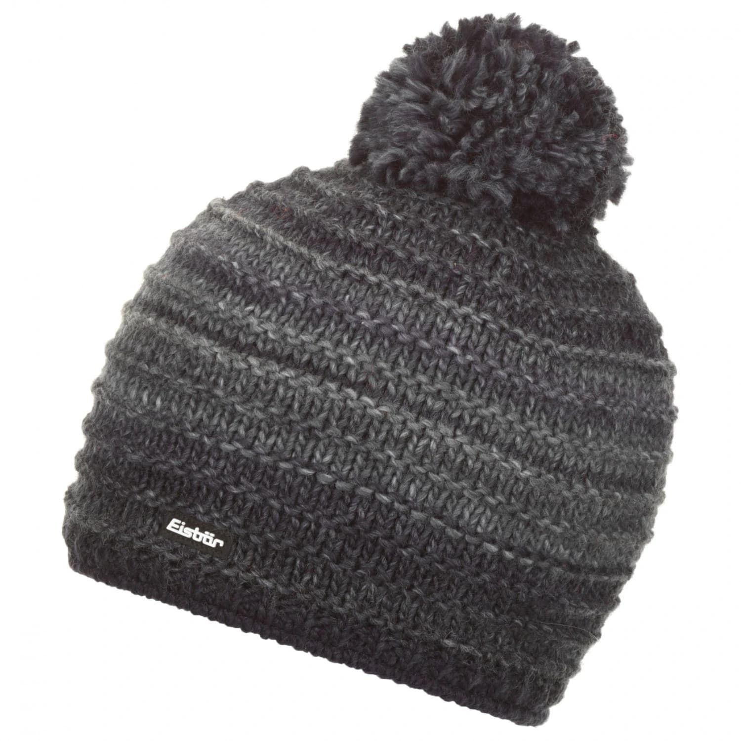 Зимна шапка (beanie) Eisbär Mikata Pompon Beanie - Graphite Grey