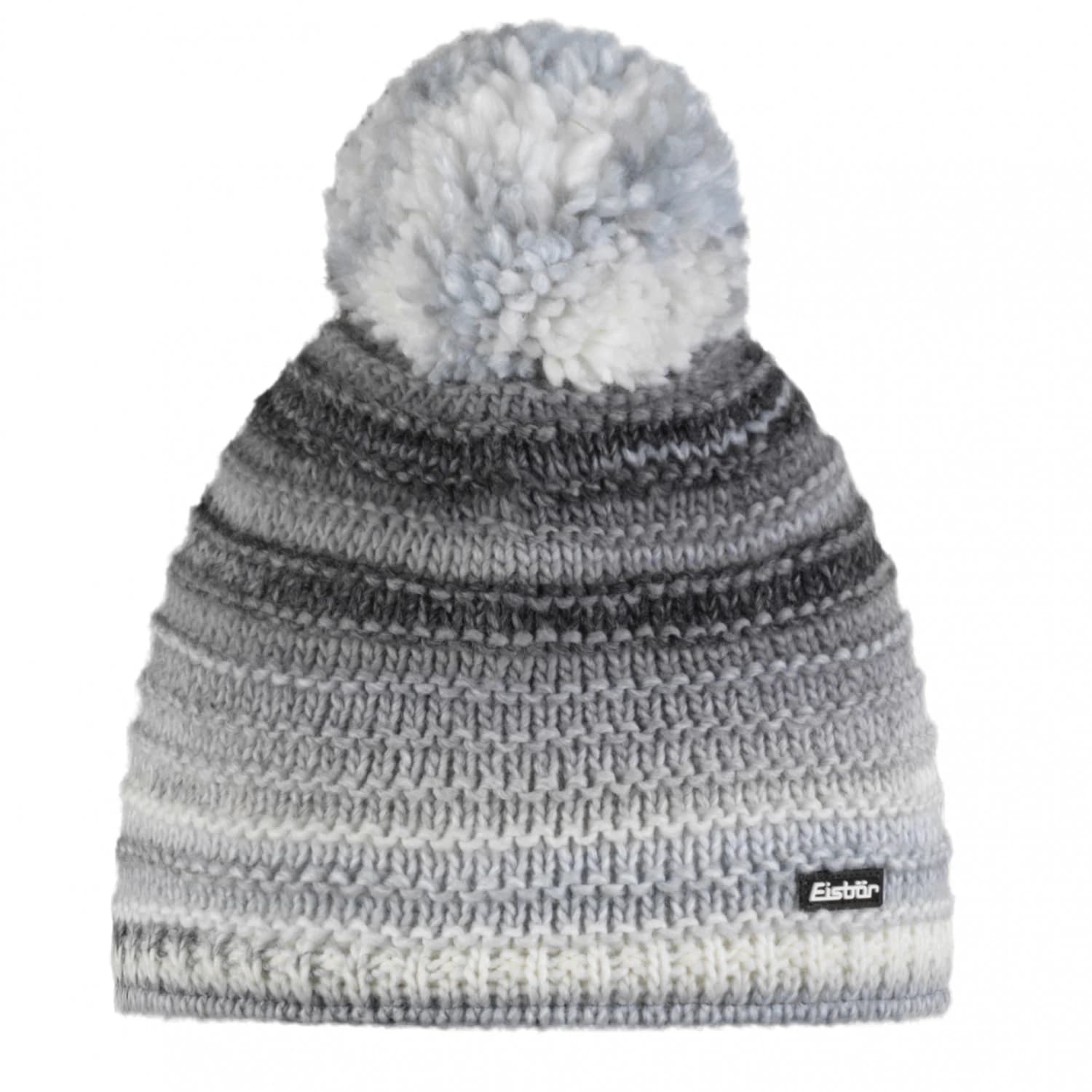 Зимна шапка (beanie) Eisbär Mikata Pompon Beanie - Milk Grey