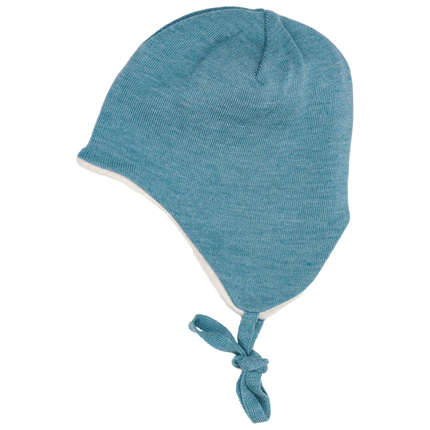 Детска зимна шапка (beanie) Reiff Kid's Ohrenmütze - Aqua
