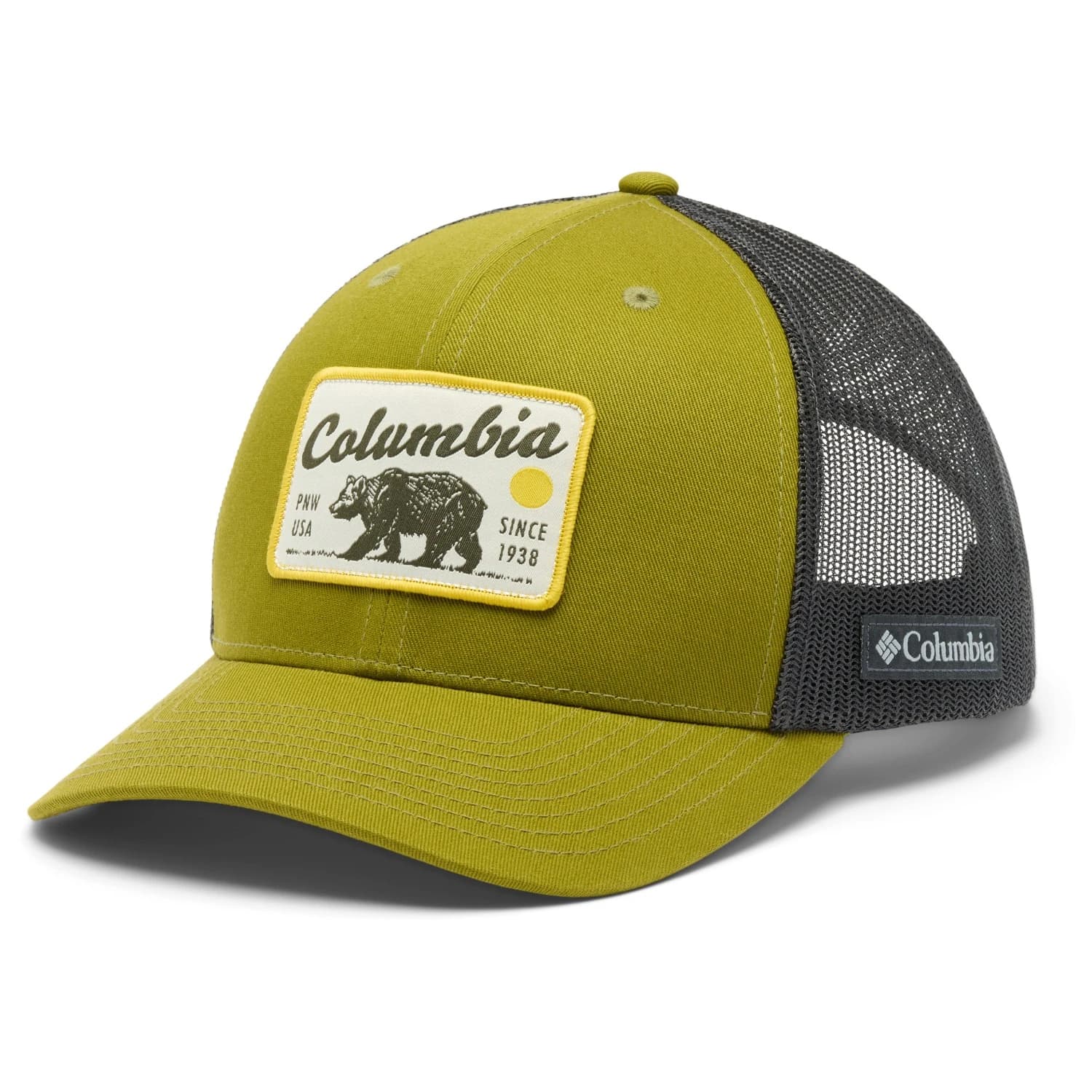 Шапка с козирка Columbia Columbia Mesh Snap Back Hat Cap - Mossy Green / Pnw Bear