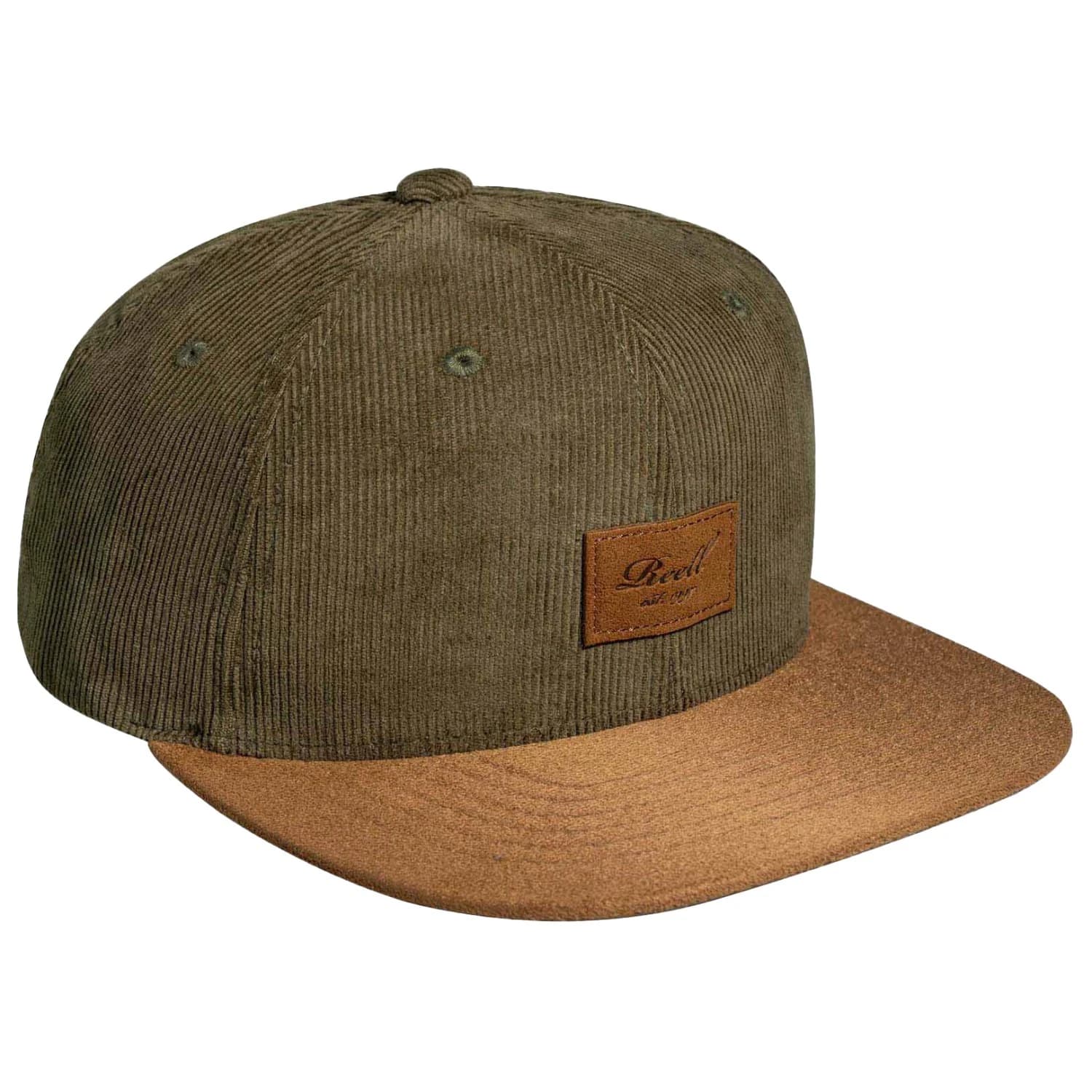 Шапка с козирка Reell Suede Cap - Olive Cord