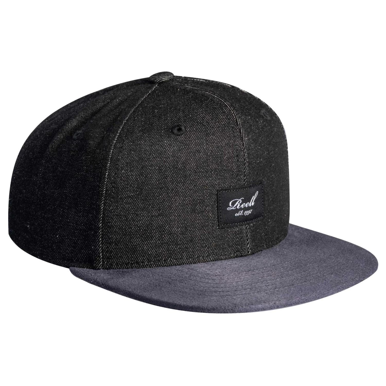 Шапка с козирка Reell Suede Cap - Black Denim