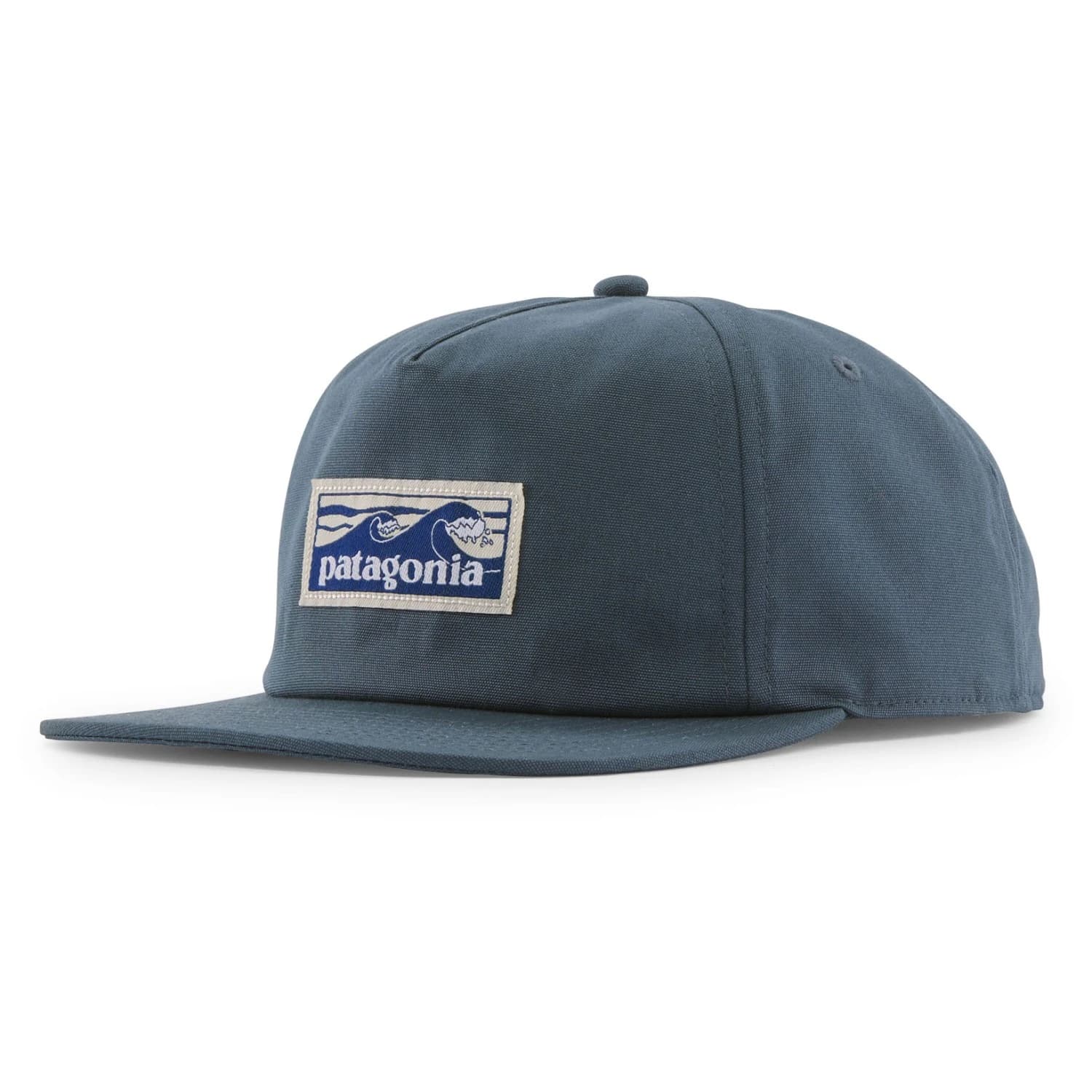 Шапка с козирка Patagonia Boardshort Label Funfarer Cap - Summit Blue