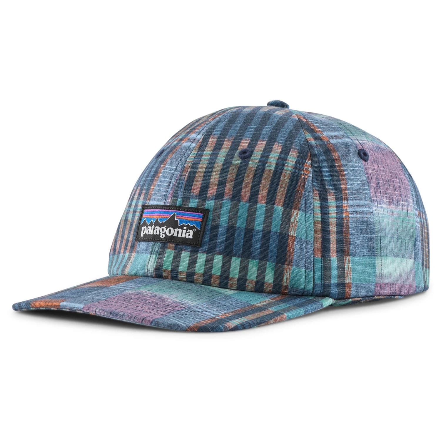 Шапка с козирка Patagonia P-6 Label Trad Cap - Melt Away: Still Blue