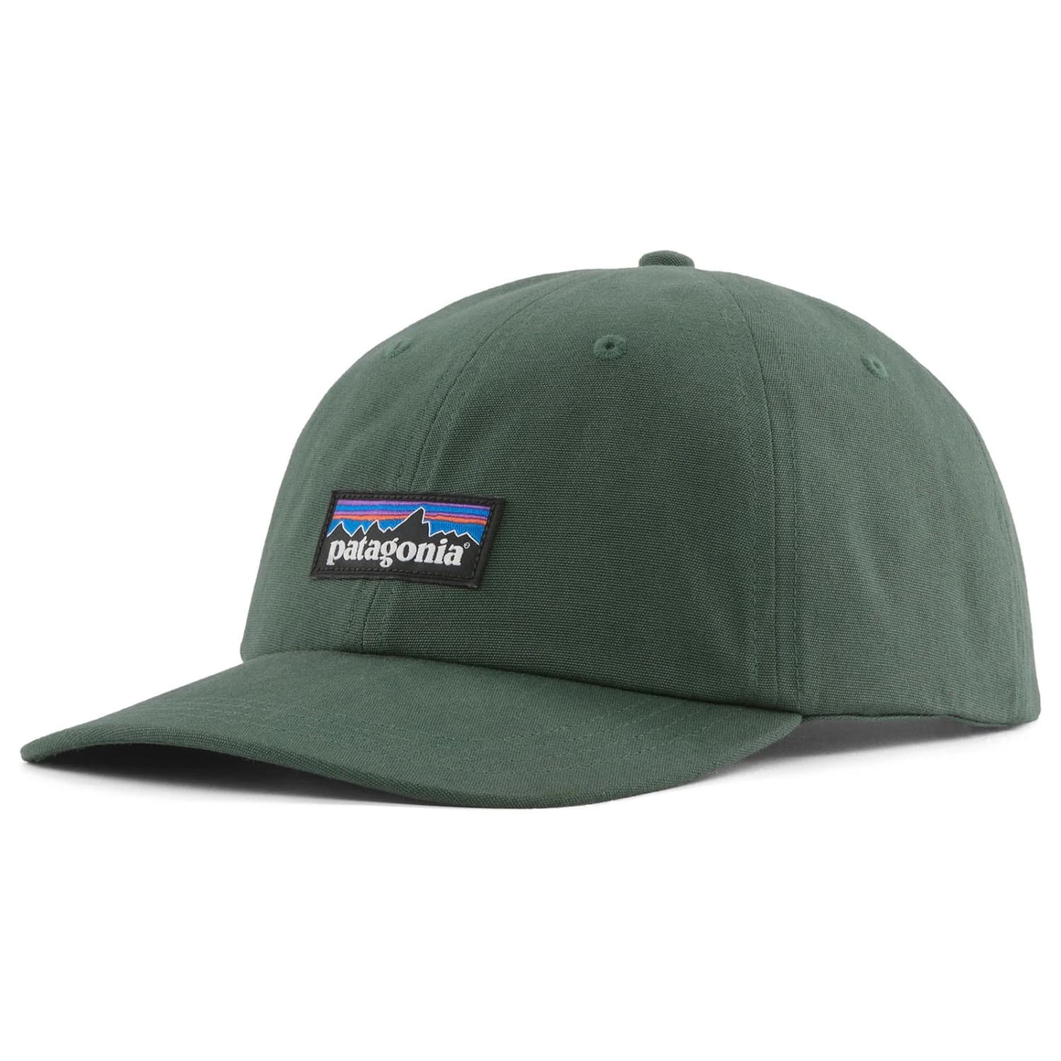 Шапка с козирка Patagonia P-6 Label Trad Cap - Canopy Green