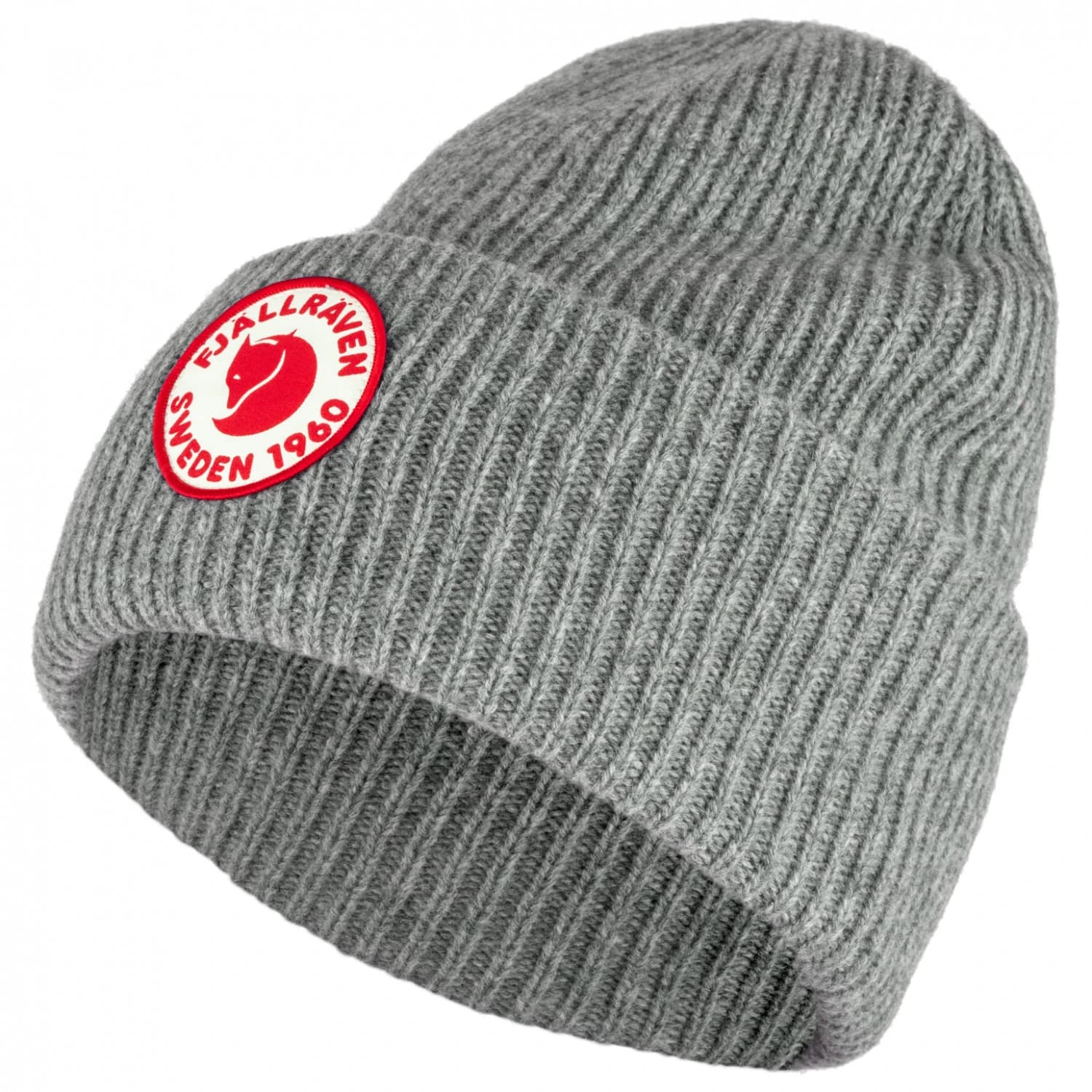 Зимна шапка (beanie) Fjällräven 1960 Logo Hat Beanie - Grey