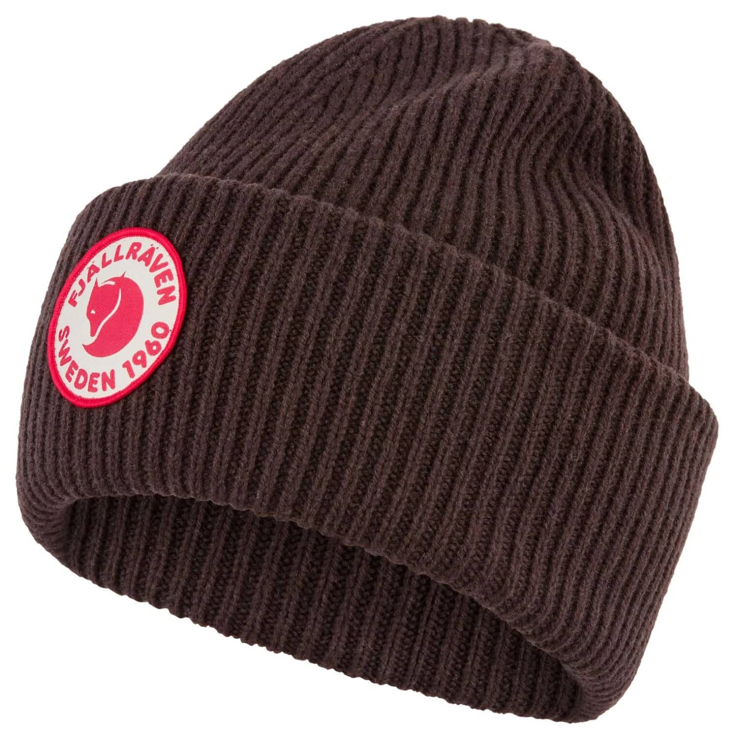 Зимна шапка (beanie) Fjällräven 1960 Logo Hat Beanie - Black Oak
