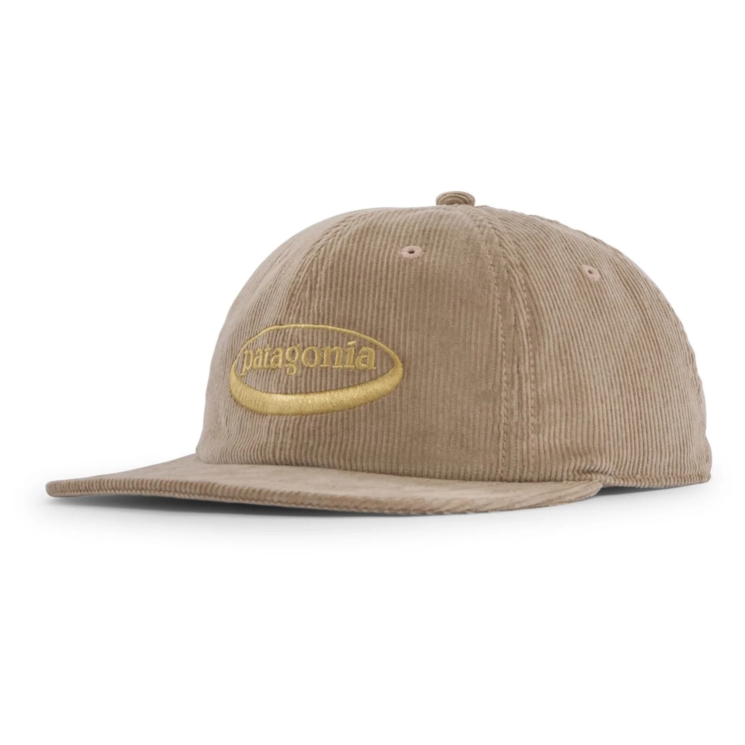 Шапка с козирка Patagonia Corduroy Cap - 95 Oval Logo: Seabird Grey