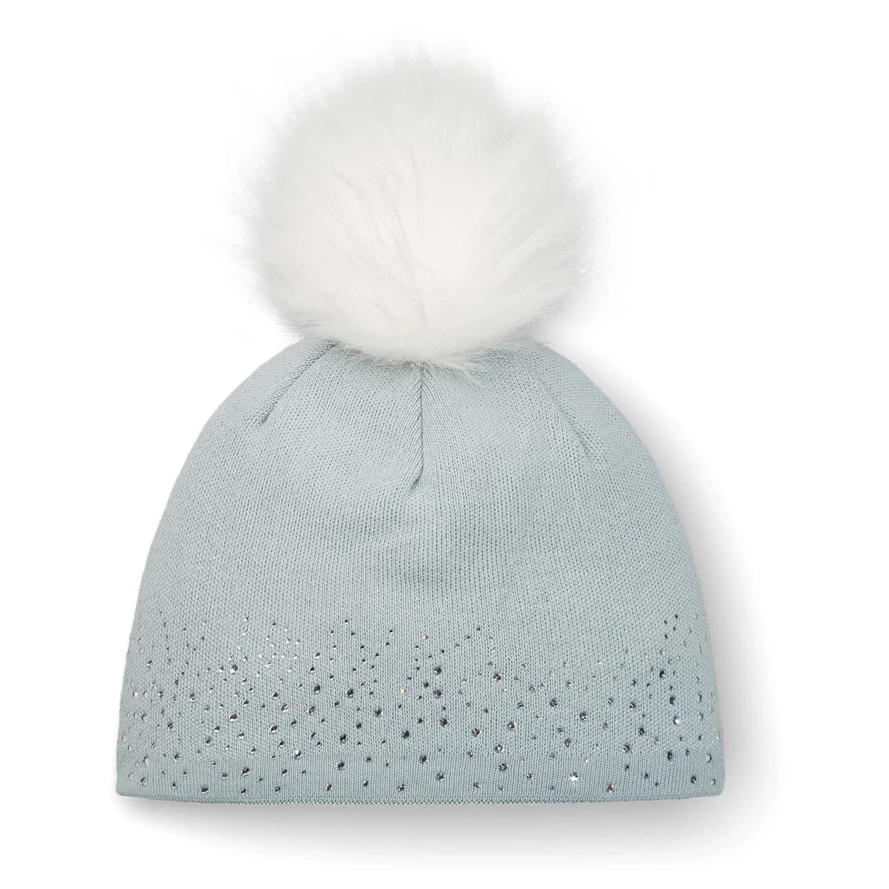 Зимна шапка (beanie) Eisbär Women's Nalin Lux Crystal Beanie - Fjord / Weiss