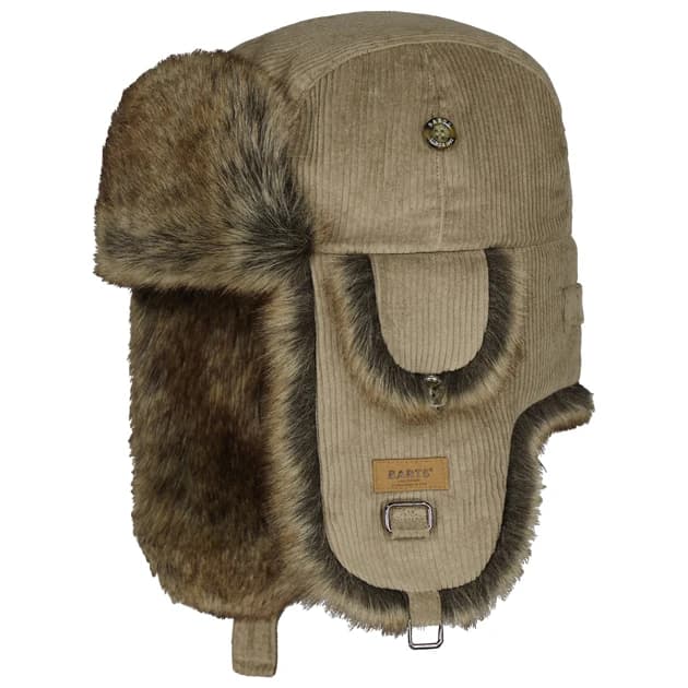 Зимна шапка (beanie) Barts Rib Bomber Beanie - Sand