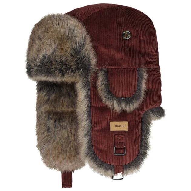 Зимна шапка (beanie) Barts Rib Bomber Beanie - Rust