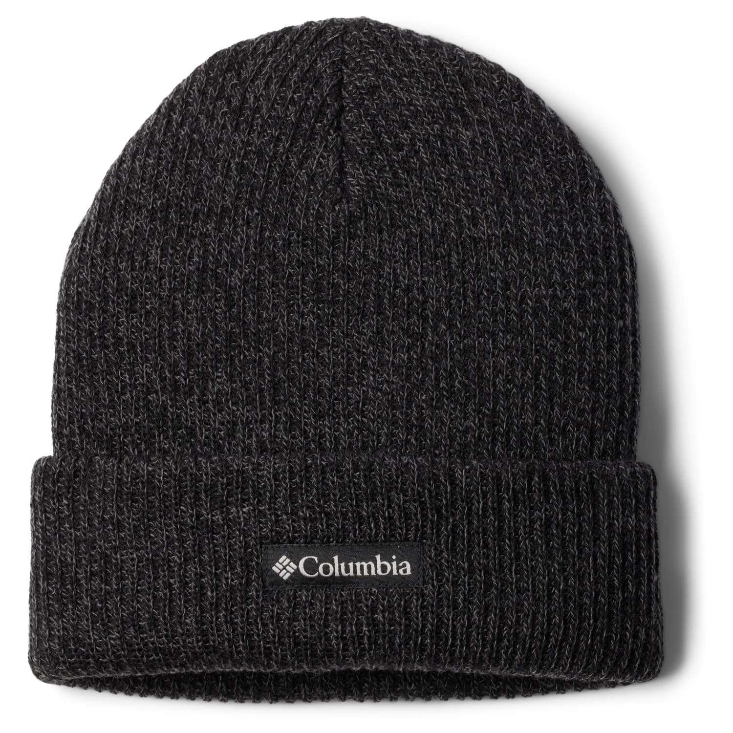 Зимна шапка (beanie) Columbia Whirlibird Cuffed Beanie - Black / Graphite Marled / Logo