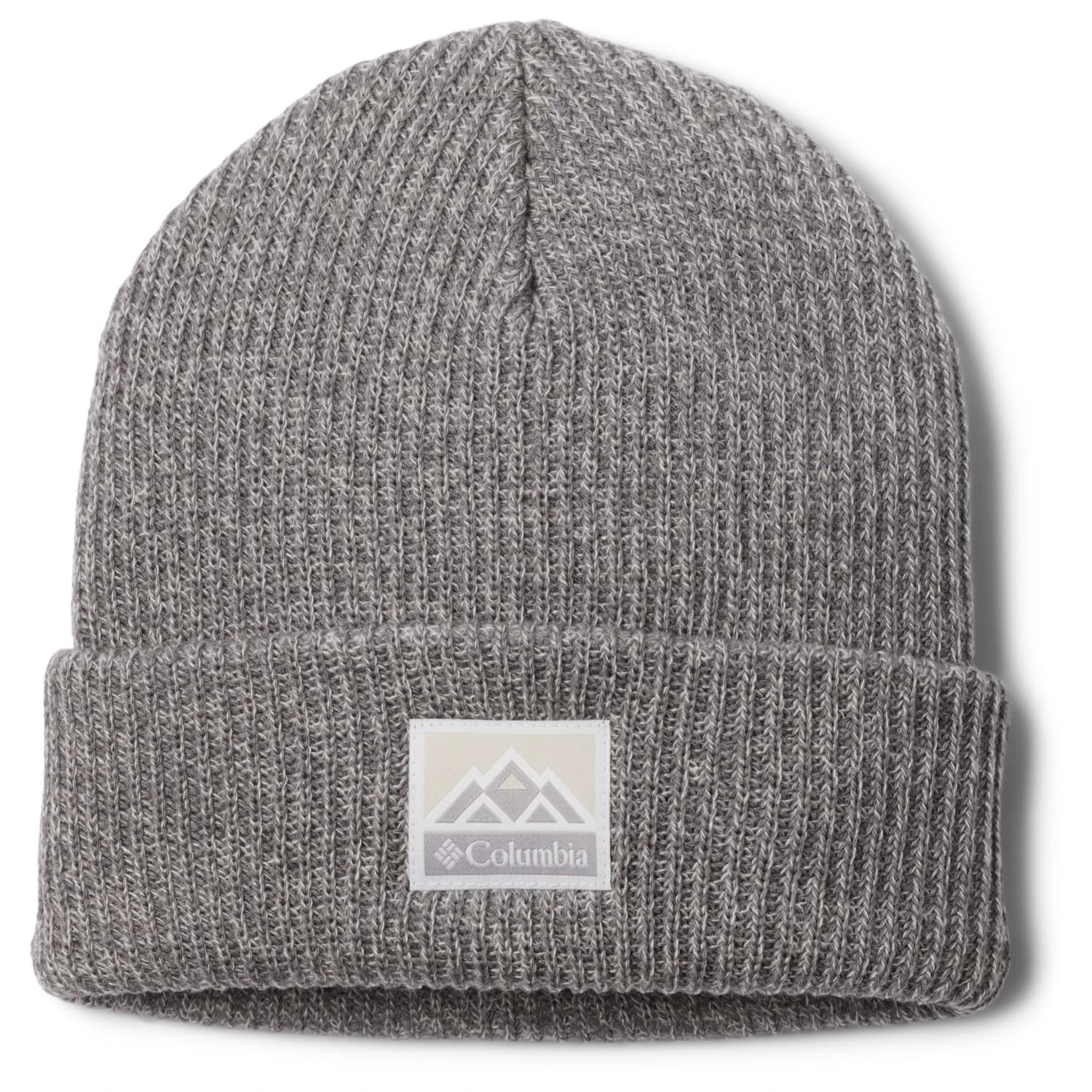 Зимна шапка (beanie) Columbia Whirlibird Cuffed Beanie - City Grey / Chalk Marled / Mountains