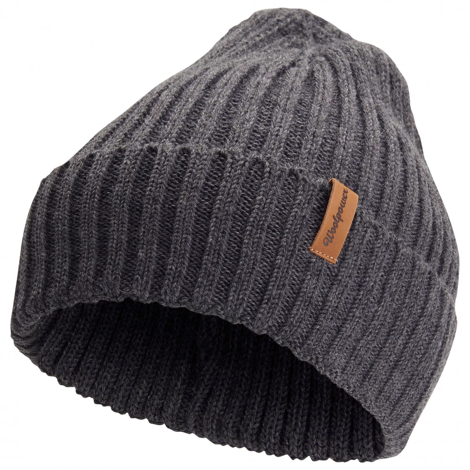 Зимна шапка (beanie) Woolpower Beanie Rib Beanie - Grey