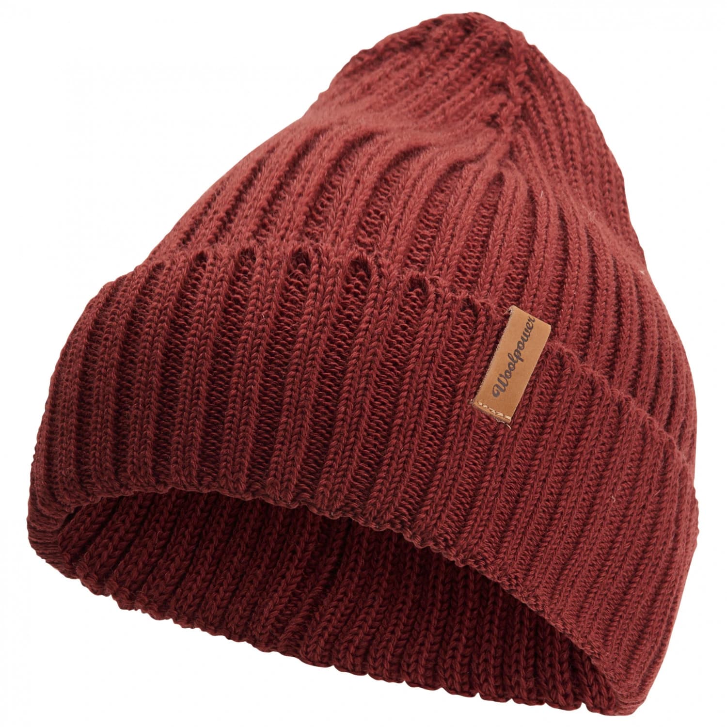 Зимна шапка (beanie) Woolpower Beanie Rib Beanie - Rust Red