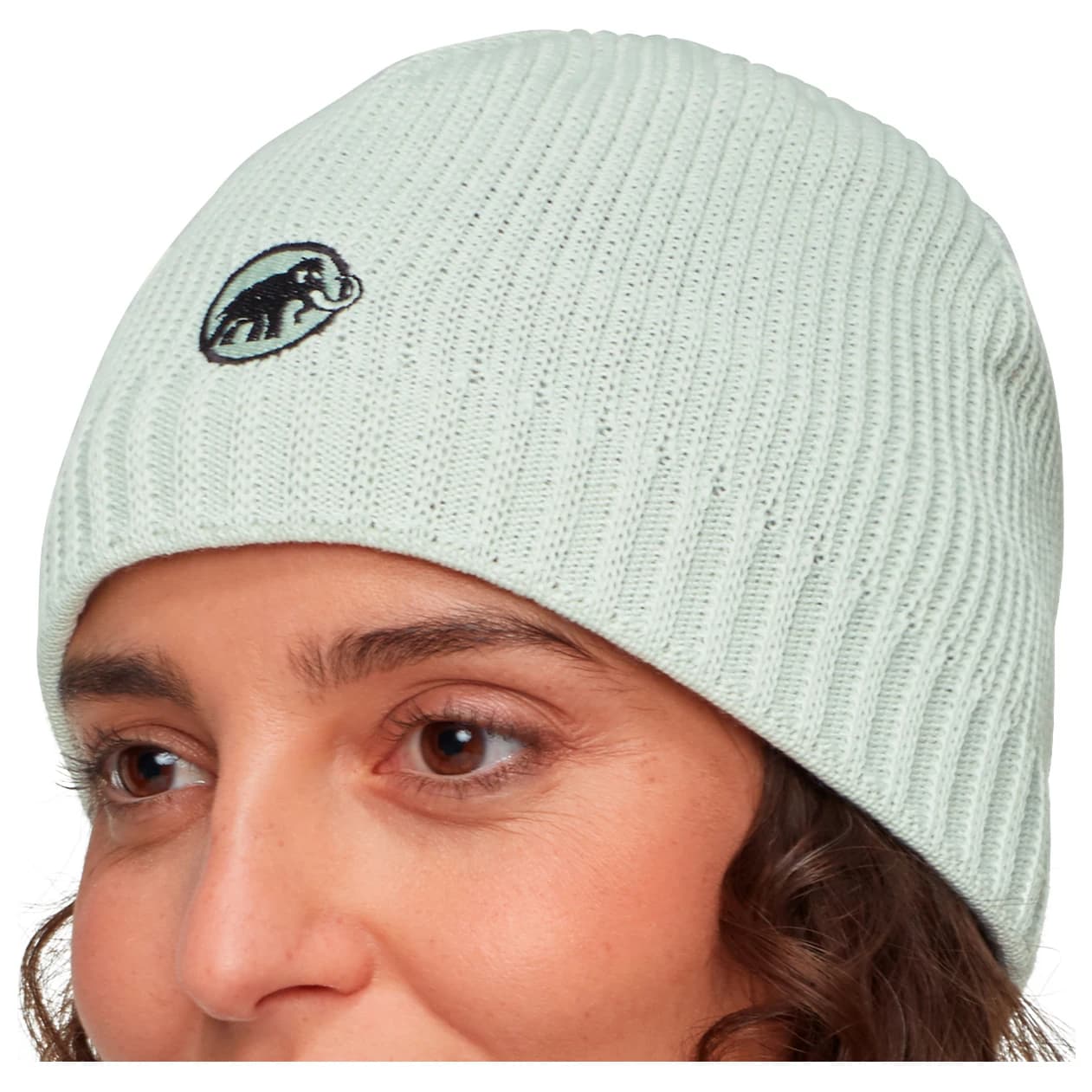 Зимна шапка (beanie) Mammut Sublime Beanie - Silver Sage
