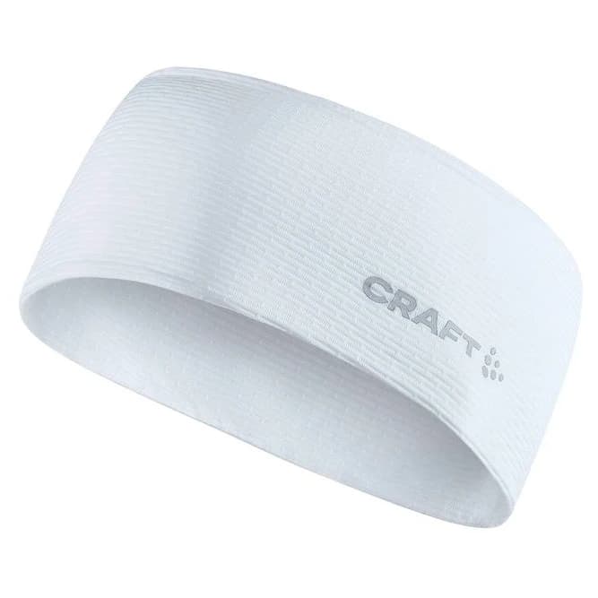 Лента за глава Craft Mesh Nano Weight Headband - White