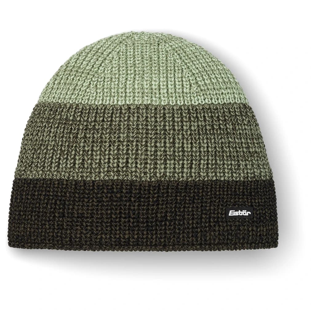 Зимна шапка (beanie) Eisbär Caris Beanie - Outdoorgreenmel / Misty Forestmel / Arctic