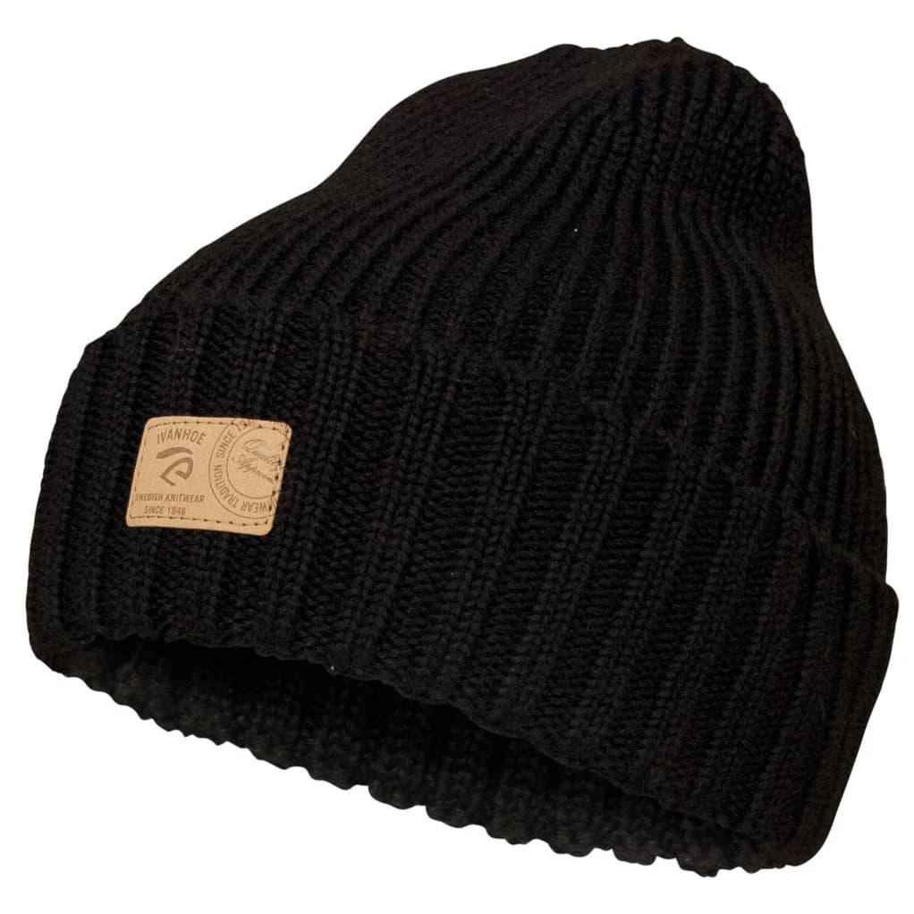 Зимна шапка (beanie) Ivanhoe of sweden Ipsum Hat Beanie - Black