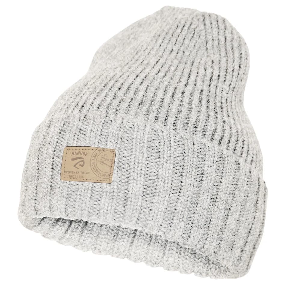 Зимна шапка (beanie) Ivanhoe of sweden Ipsum Hat Beanie - Light Silver Grey