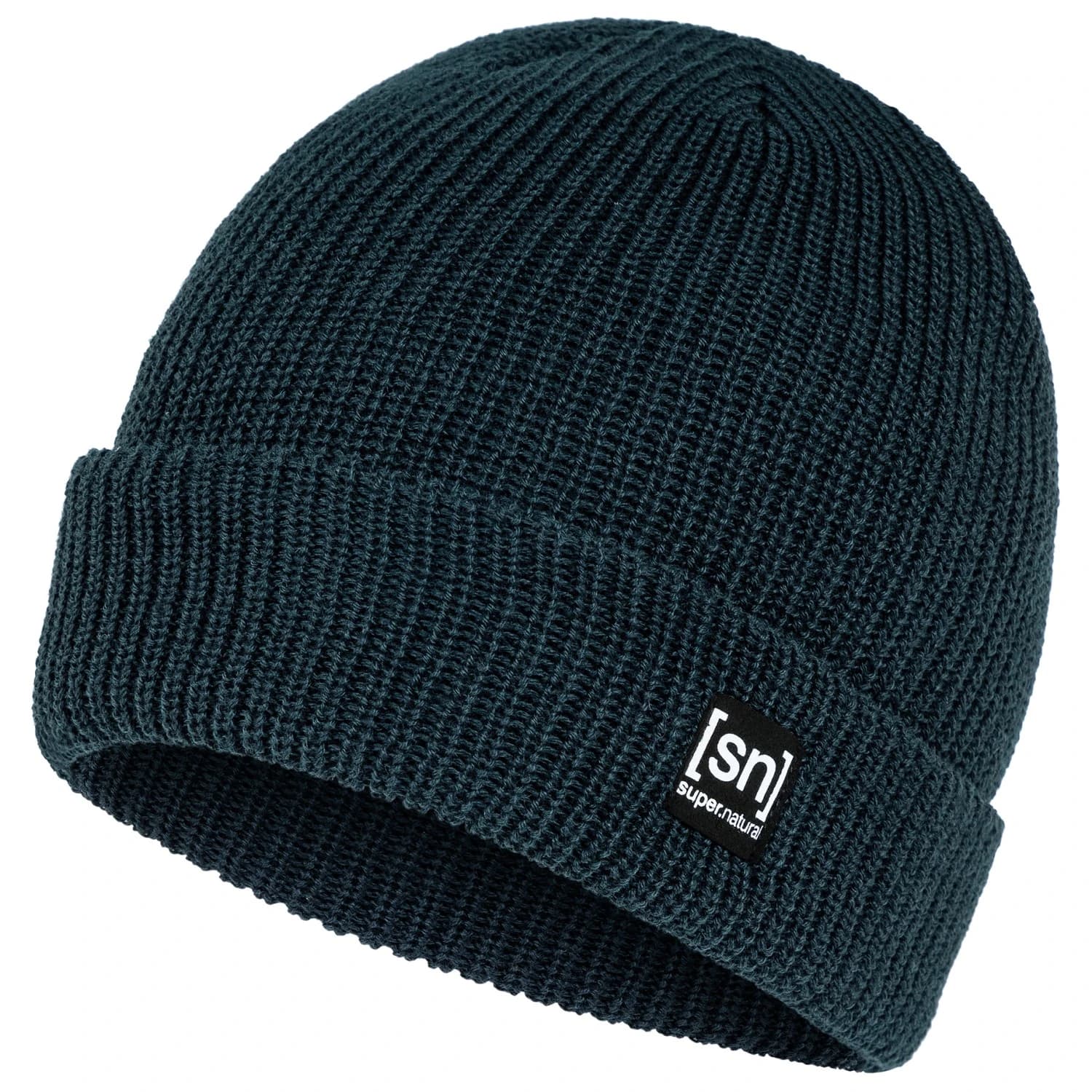 Зимна шапка (beanie) Super.natural Merino Basic Beanie - Blueberry