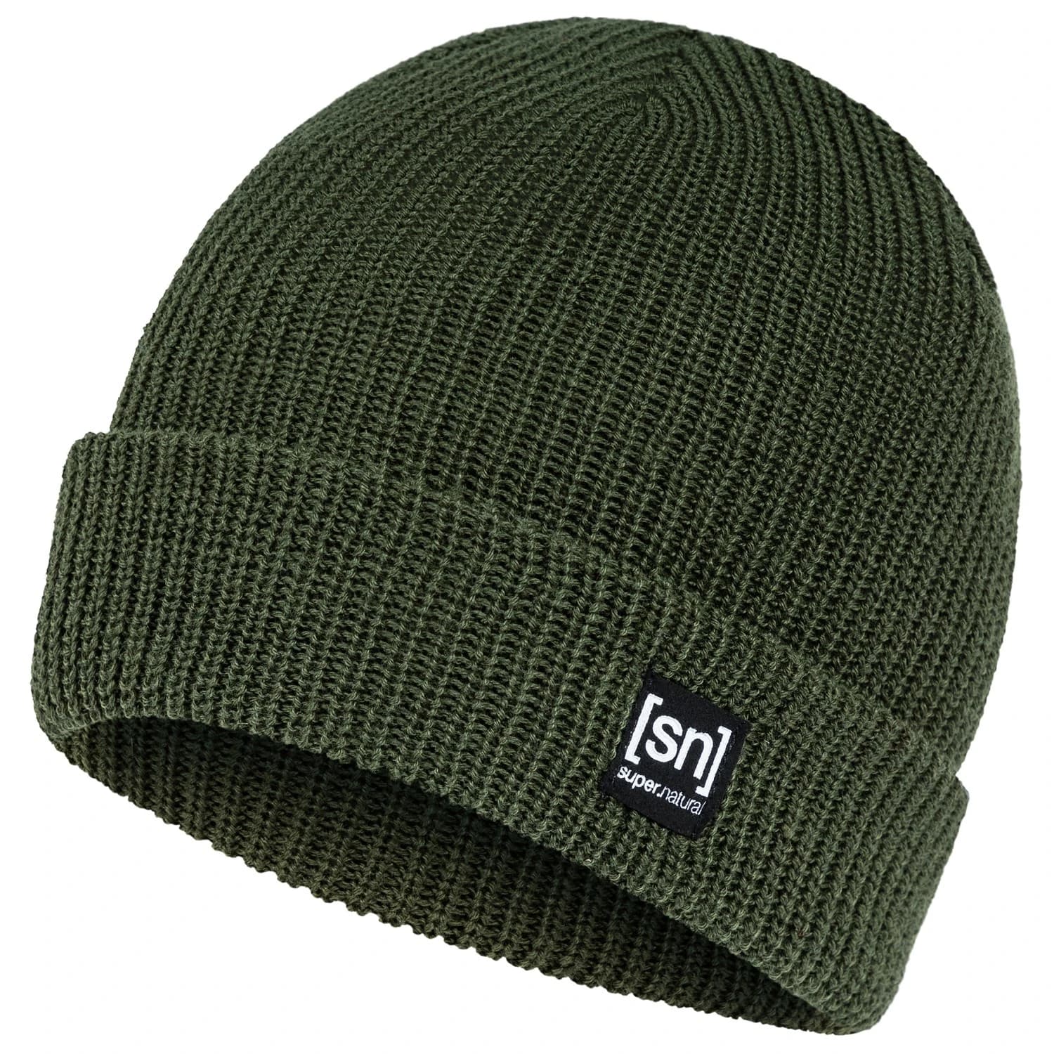 Зимна шапка (beanie) Super.natural Merino Basic Beanie - Rifle Green