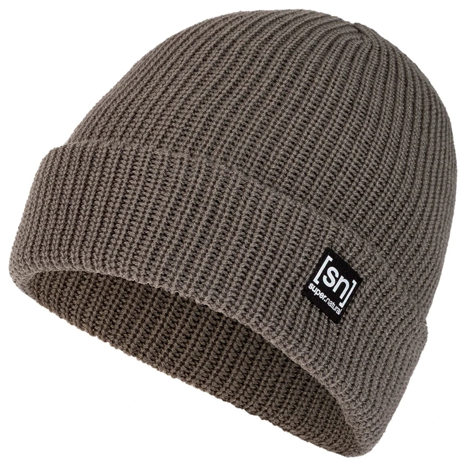 Зимна шапка (beanie) Super.natural Merino Basic Beanie - Eucalyptus