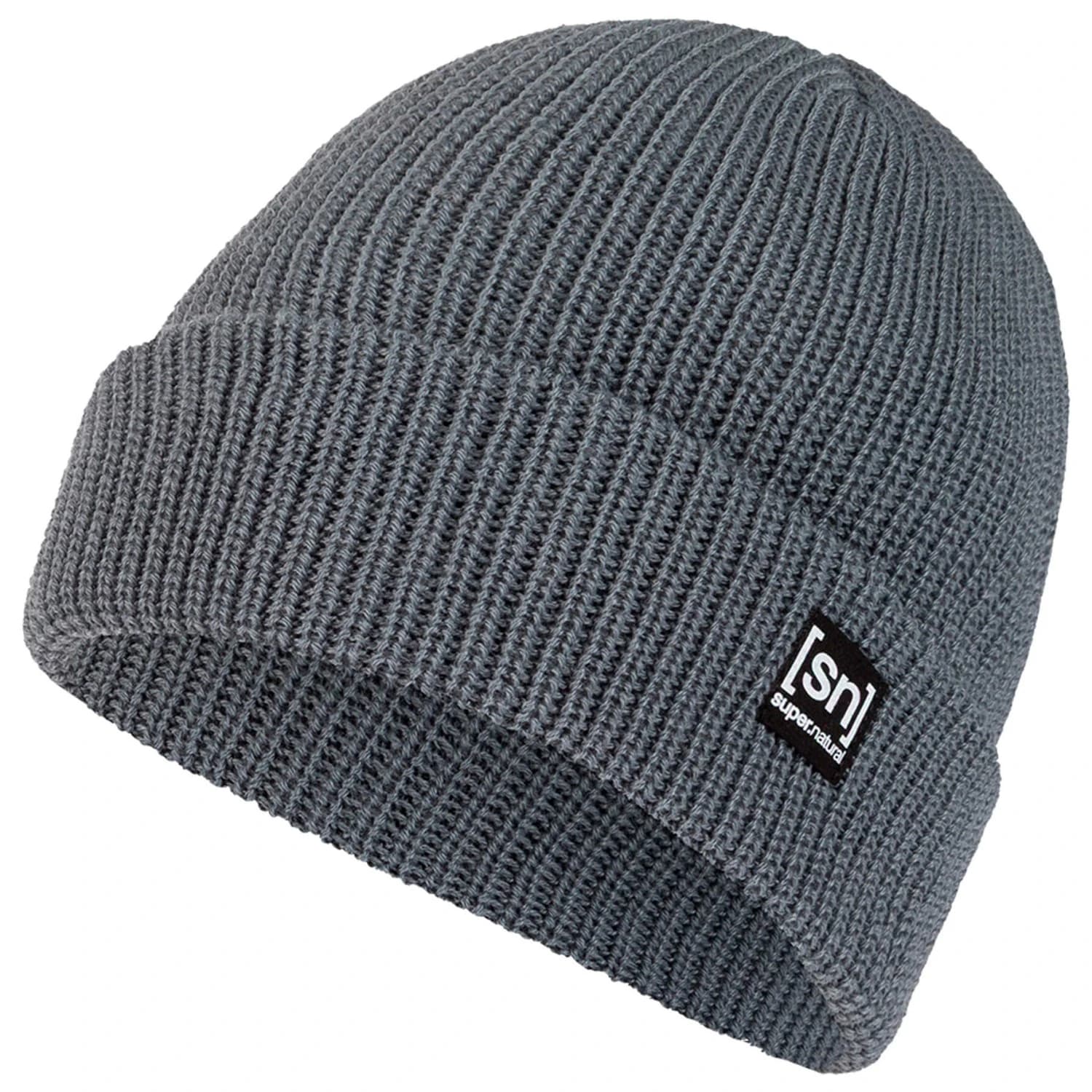 Зимна шапка (beanie) Super.natural Merino Basic Beanie - Stormy Weather