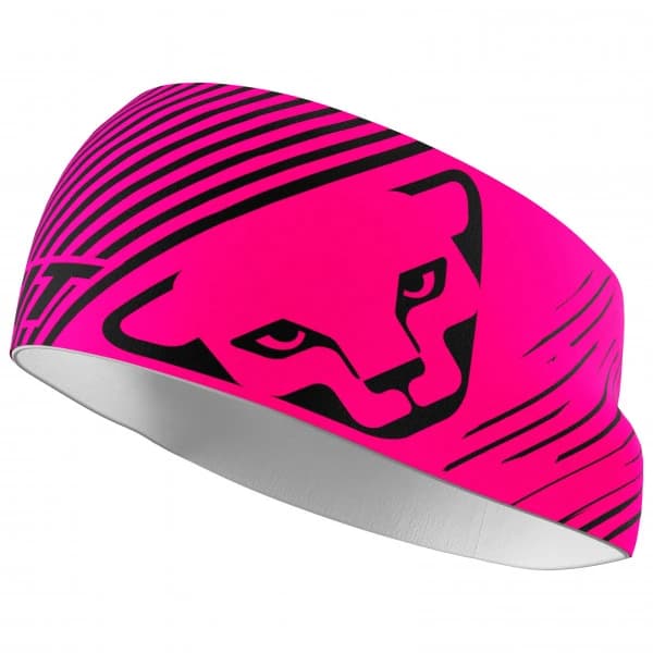 Лента за глава Dynafit Graphic Performance Headband - Pink Glo / Striped