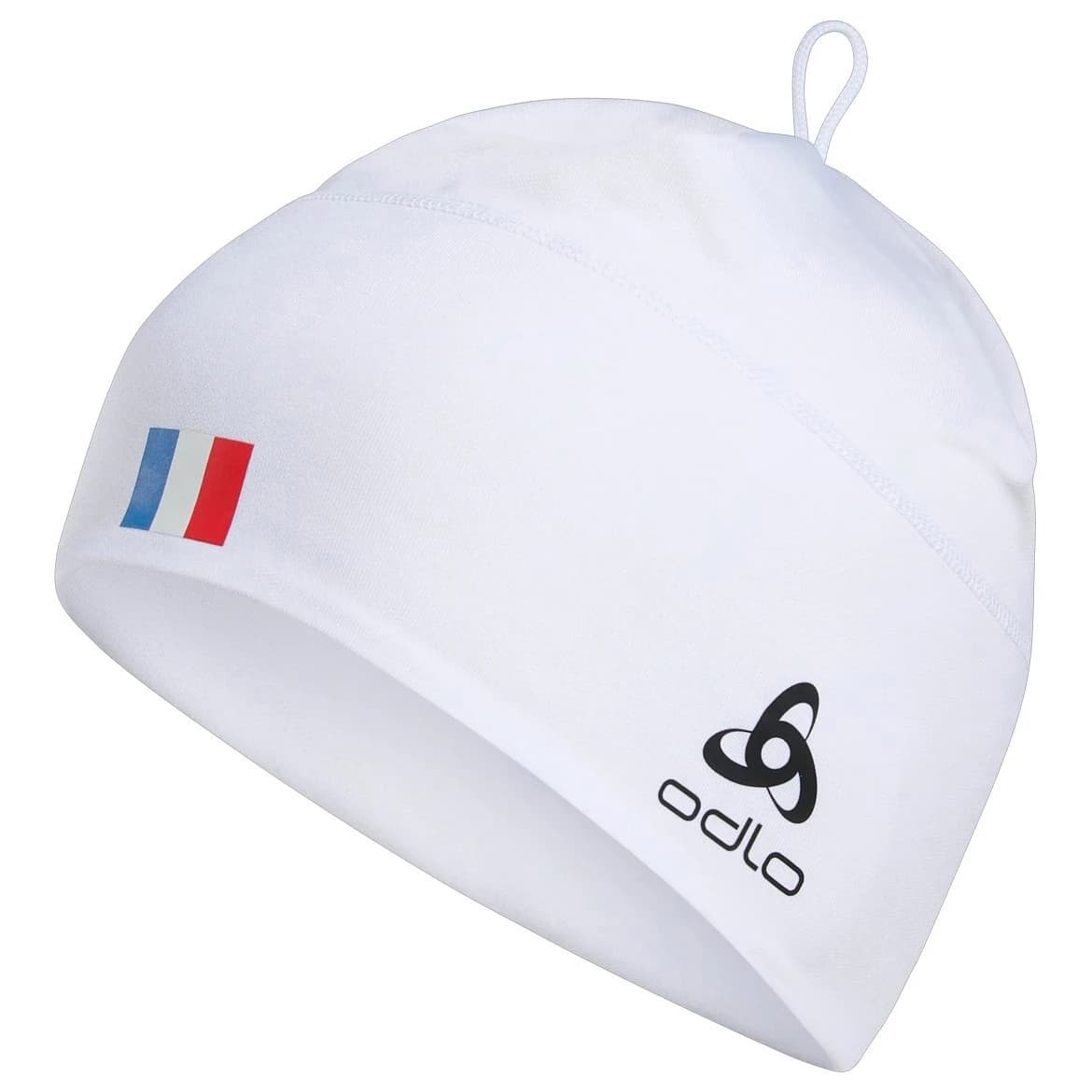 Зимна шапка (beanie) Odlo Hat Polyknit Fan Warm Eco Beanie - White