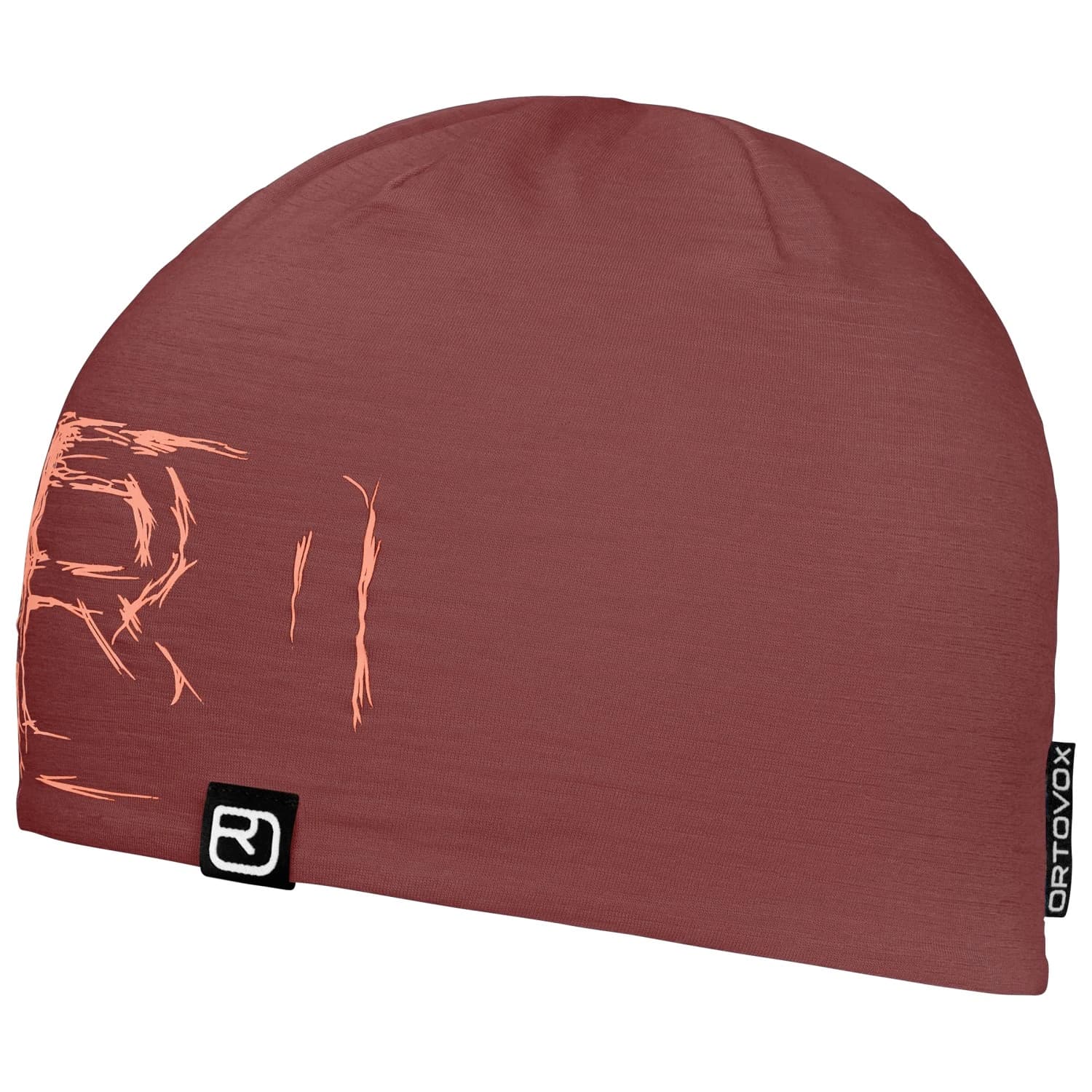 Зимна шапка (beanie) Ortovox 120 Tec Logo Beanie - Mountain Rose