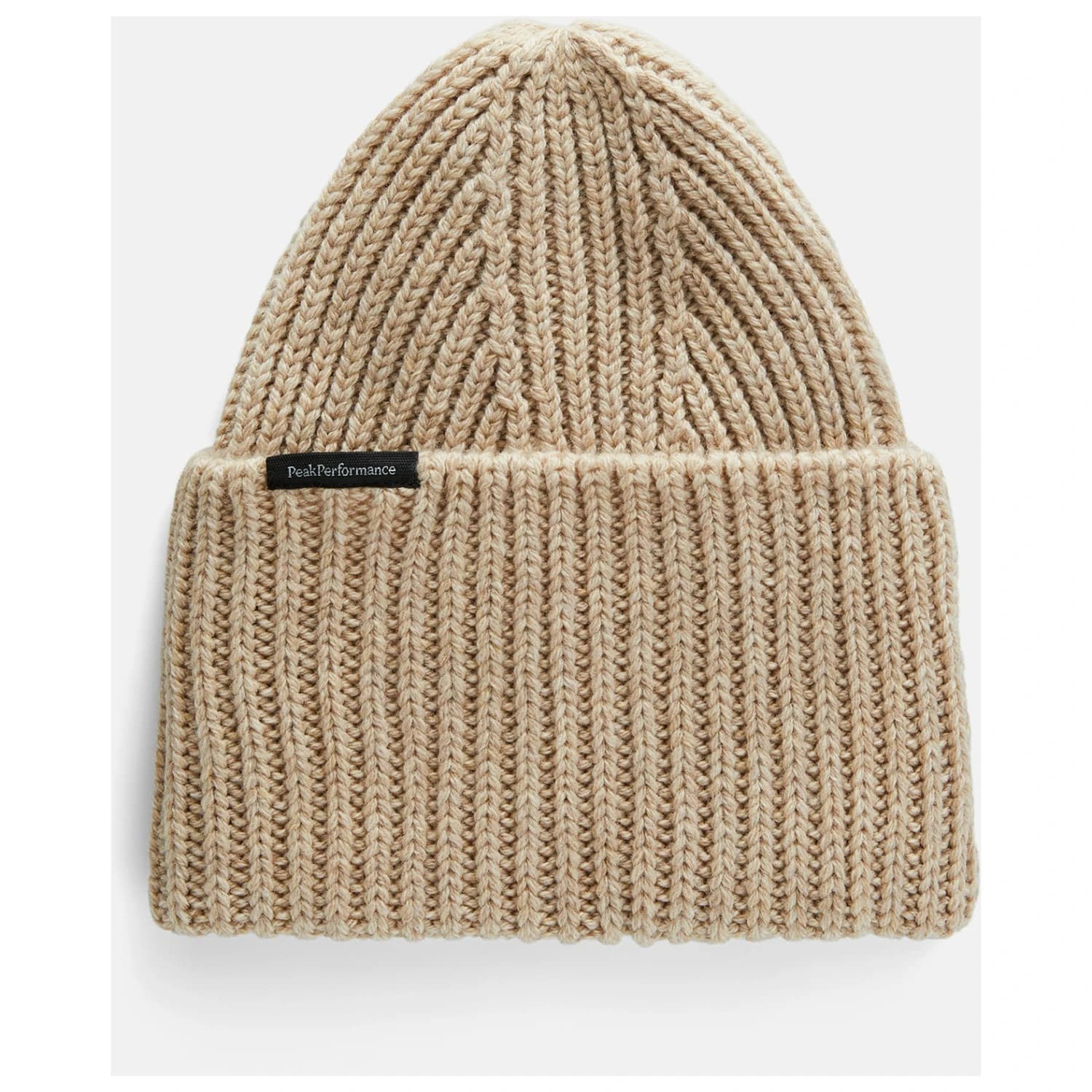 Зимна шапка (beanie) Peak performance Mason Hat Beanie - Sand Fog