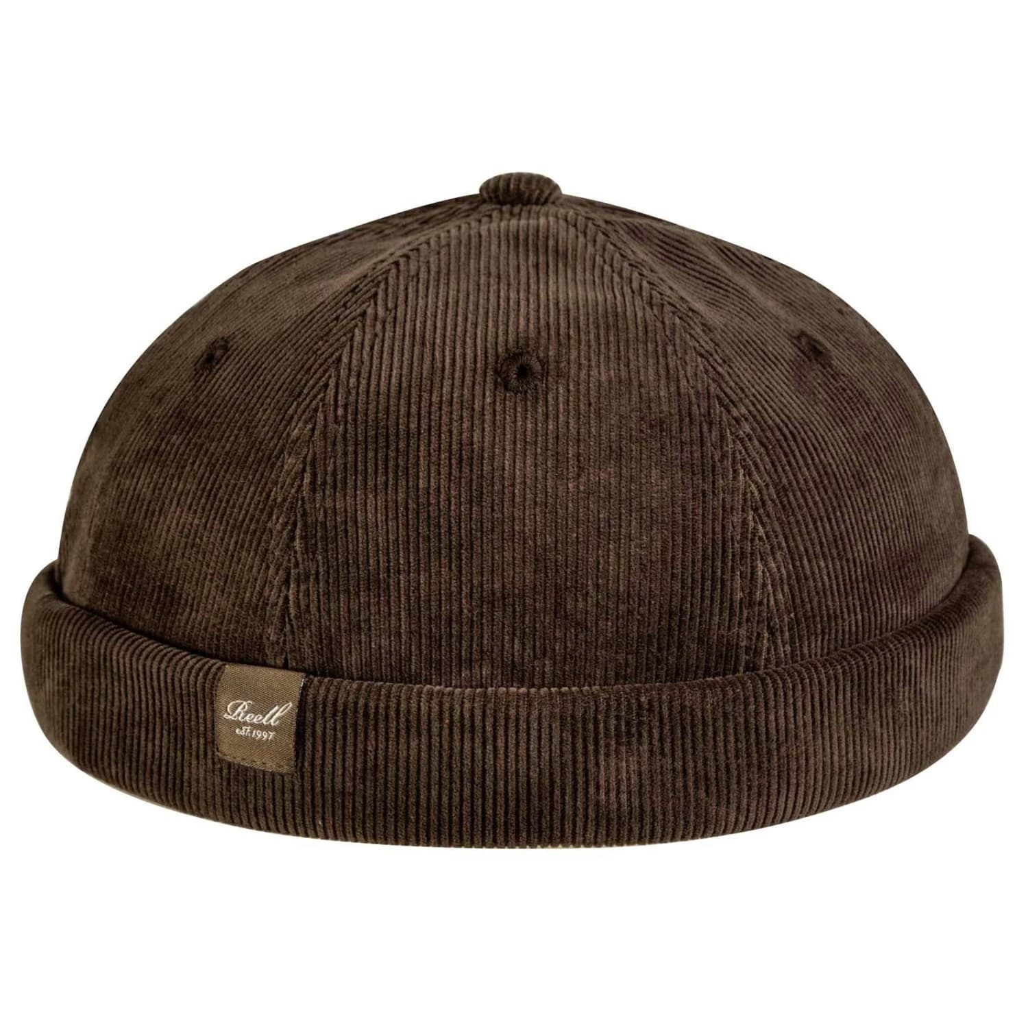 Шапка с козирка Reell Docker Cap - Dark Brown Cord