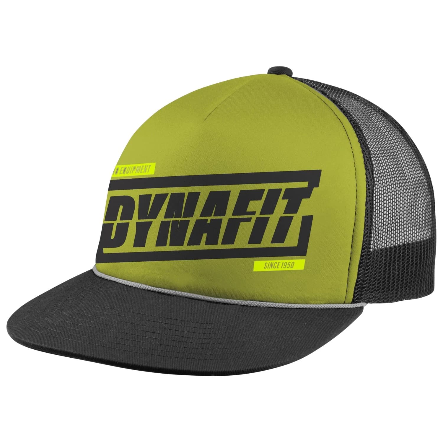 Шапка с козирка Dynafit Graphic Trucker Cap - Golden Lime Tabloid