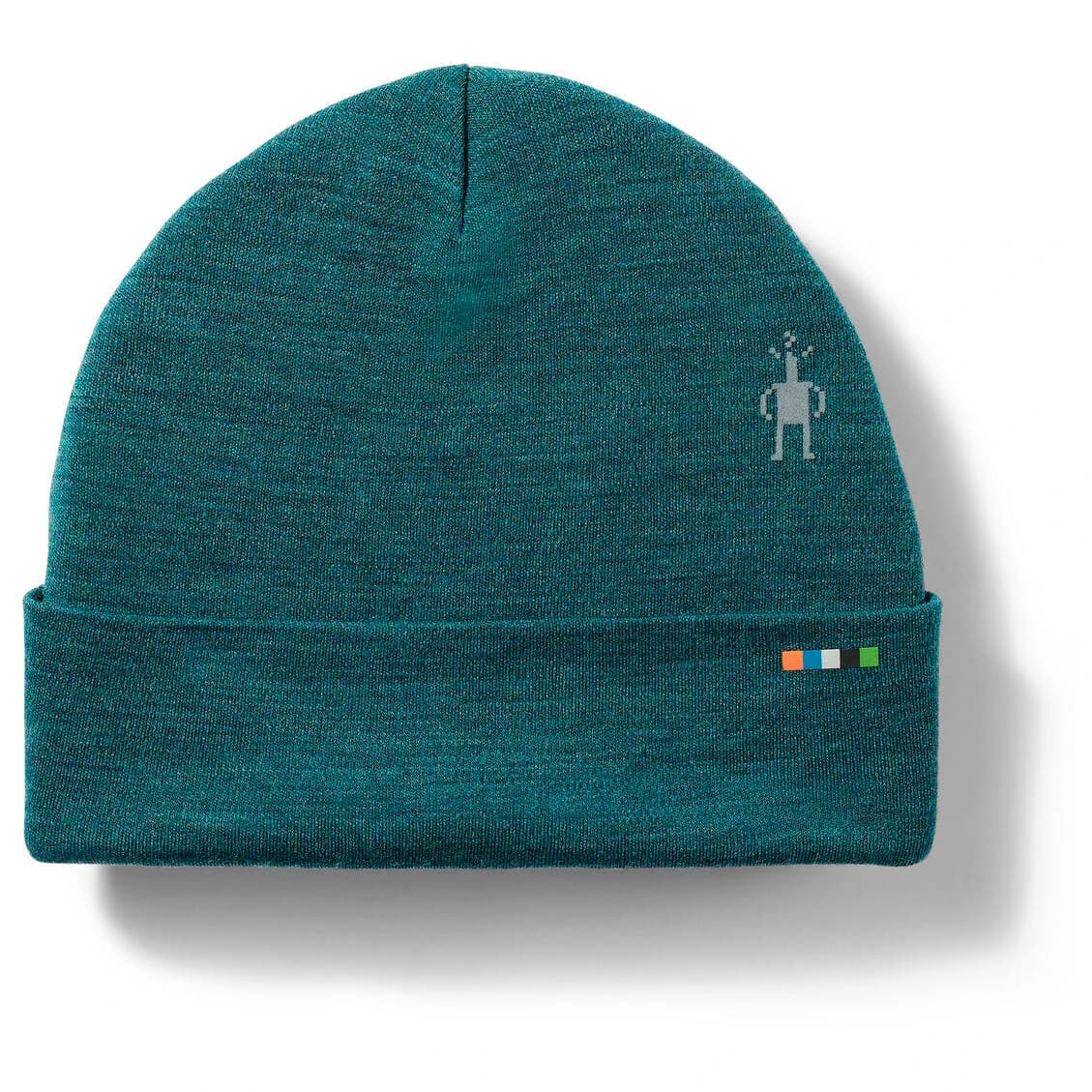Зимна шапка (beanie) Smartwool Thermal Merino Reversible Cuffed Beanie - Dark Teal Heather