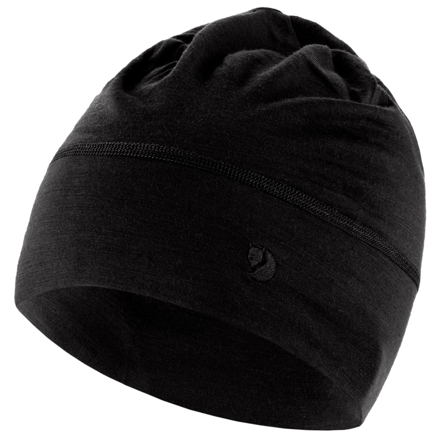 Зимна шапка (beanie) Fjällräven Abisko Lite Wool Beanie - Black