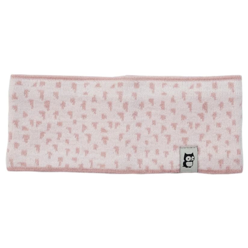 Детска лента за глава Namuk Kid's Ciel Merino Headband - Light Rose / Dust Rose