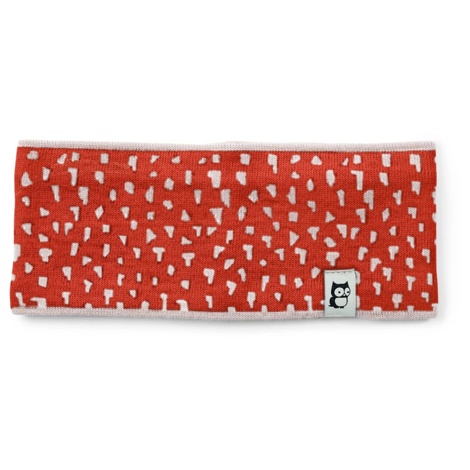 Детска лента за глава Namuk Kid's Ciel Merino Headband - Amber / Off White