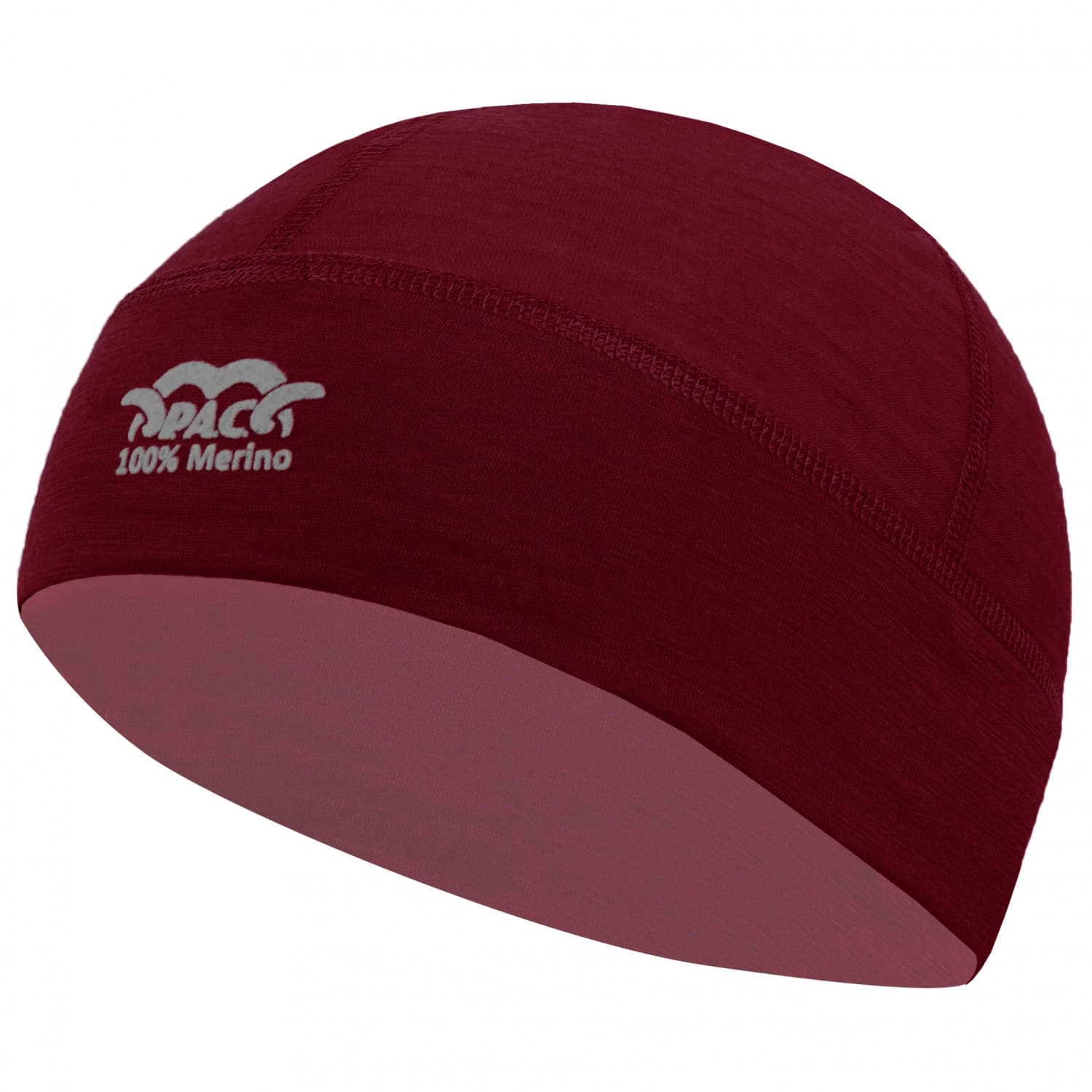 Мъжка зимна шапка (beanie) P.A.C. Merino Hat Beanie - Plum