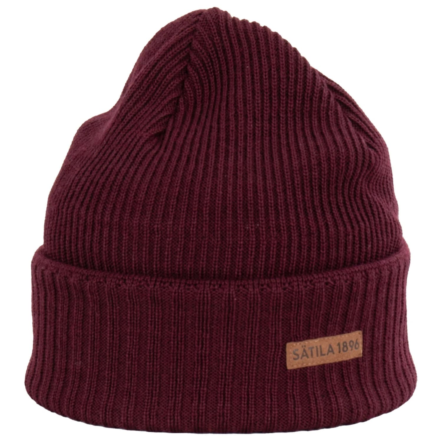 Зимна шапка (beanie) Sätila Fors Brown Label Beanie - Dark Wine Red