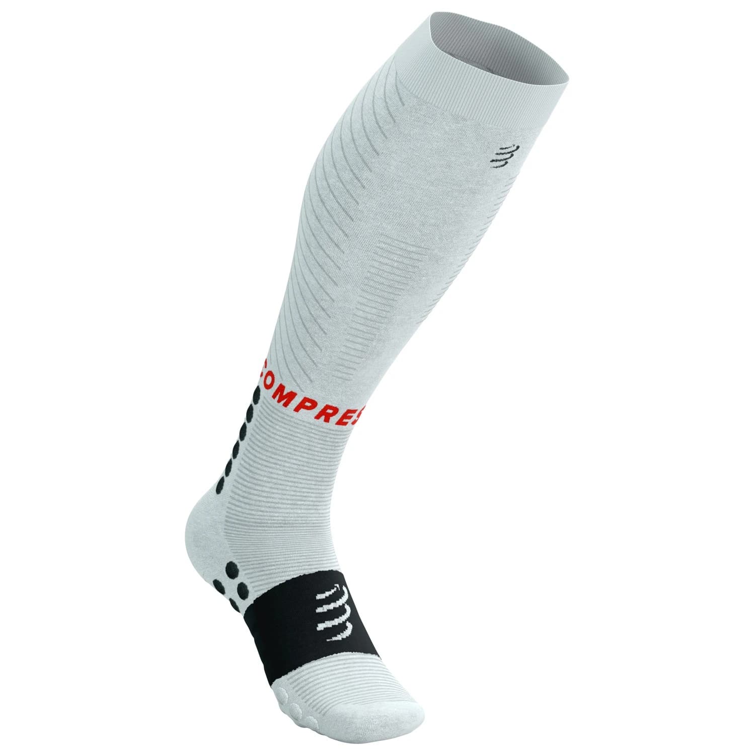 Компресионни чорапи Compressport Full Socks Recovery 2.0 Compression socks - White / Black / Core Red