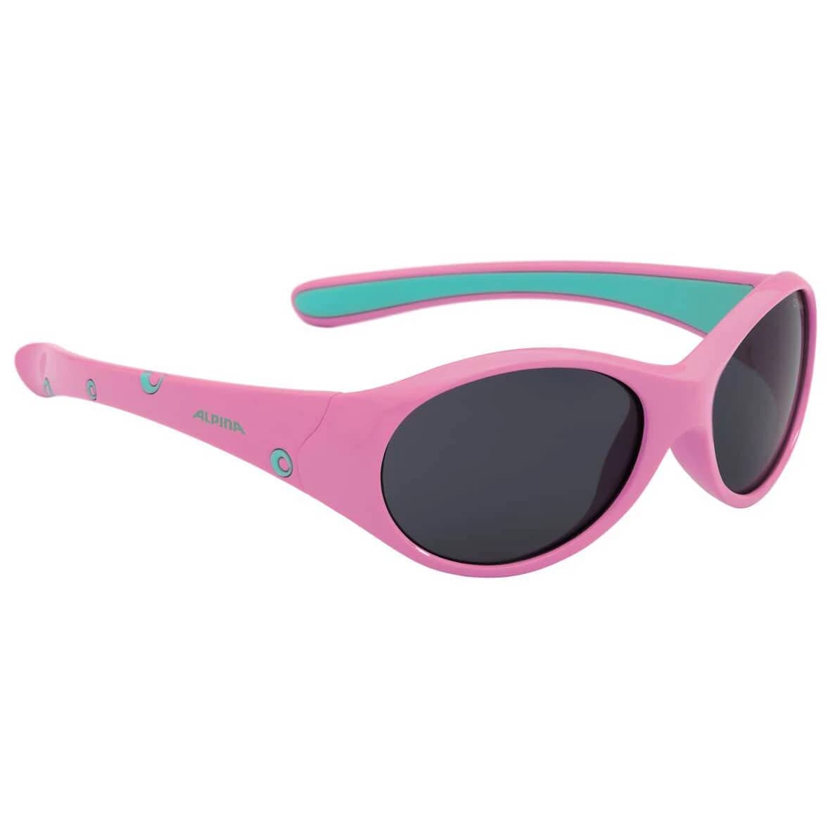 Слънчеви очила Alpina Flexxy Girl Ceramic Black S3 Sunglasses - Rose / Mint / Black