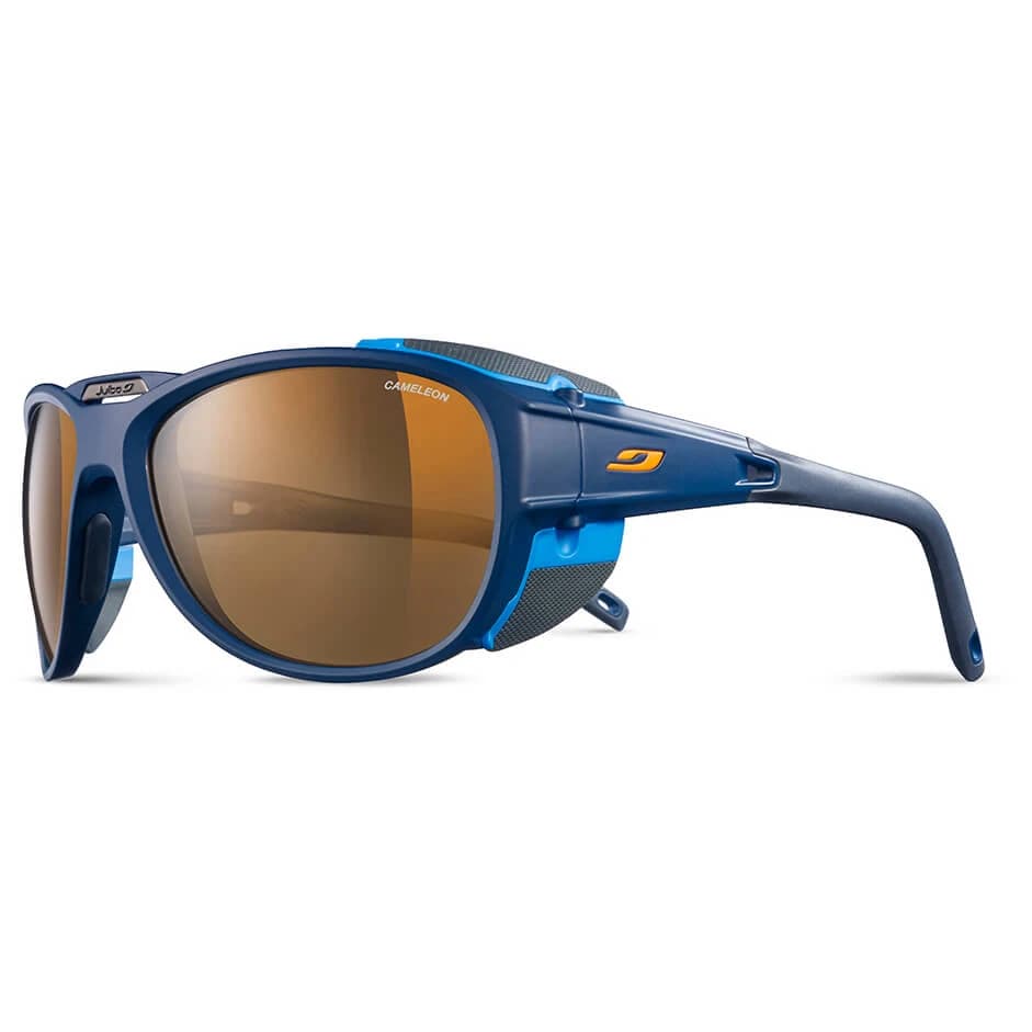Алпийски очила Julbo Explorer 2.0 Cameleon S2-4 Glacier glasses - Dark Blue / Blue / Brown