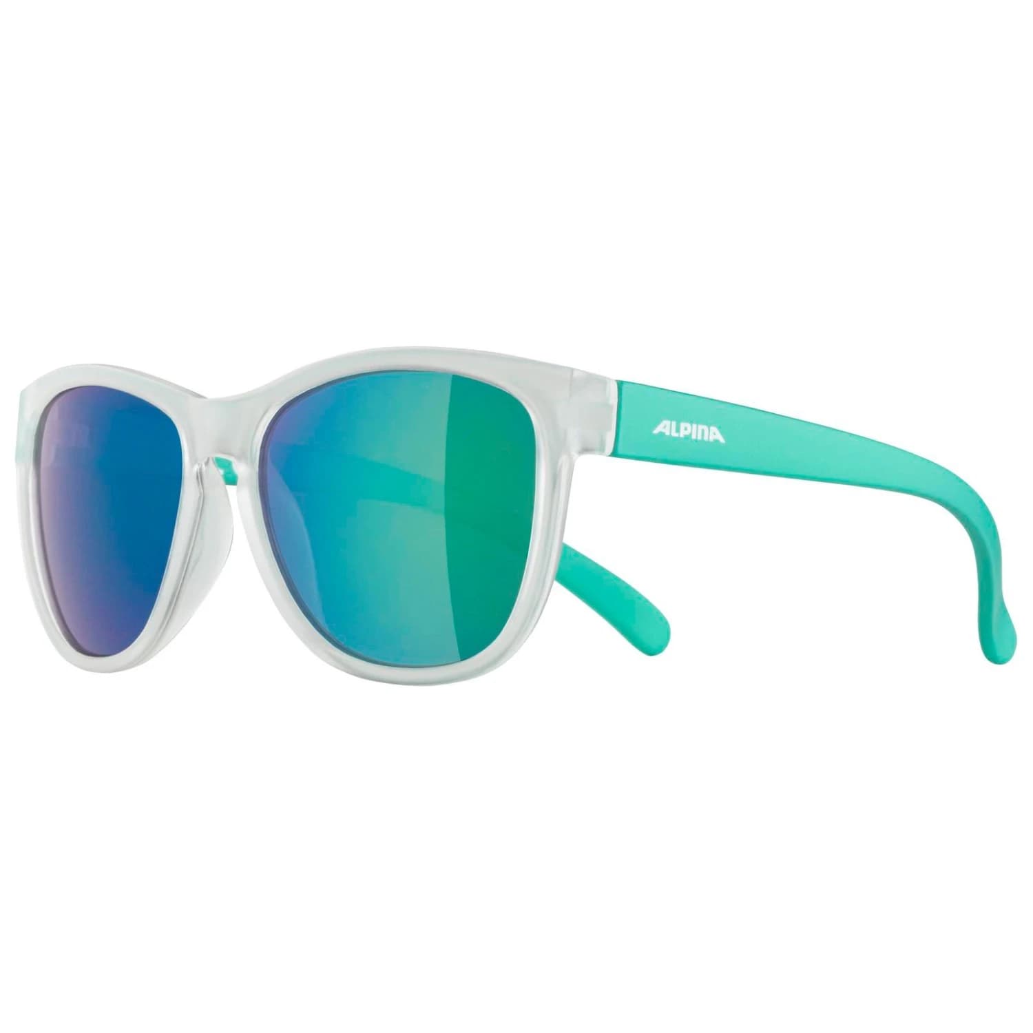 Детски слънчеви очила Alpina Kid's Luzy Ceramic Mirror S3 Sunglasses - Green Transparent Matt / Green Mirror