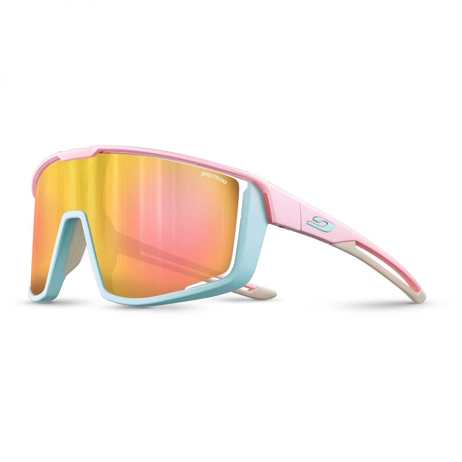 Очила за колоездене Julbo Fury Spectron S3 (VLT 13%) Cycling glasses - Pink / Violett / ML Gold Rose