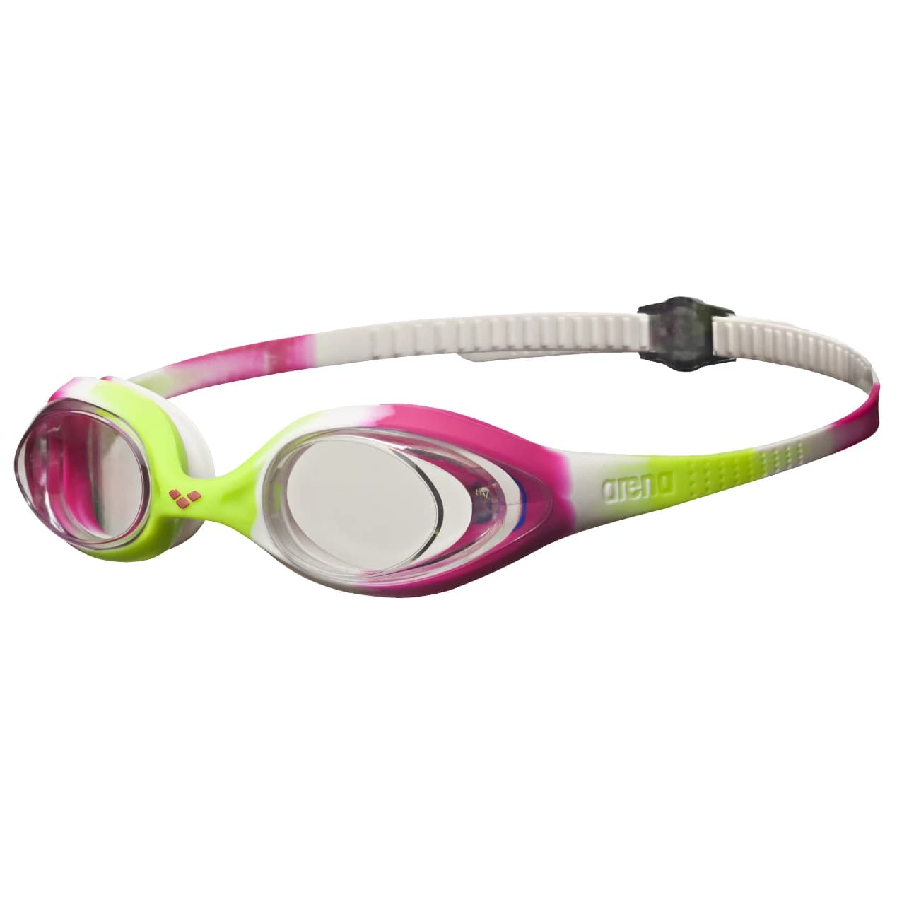 Детски плувни очила Arena Kid's Spider Swimming goggles - Lime Fuchsia / White / Clear