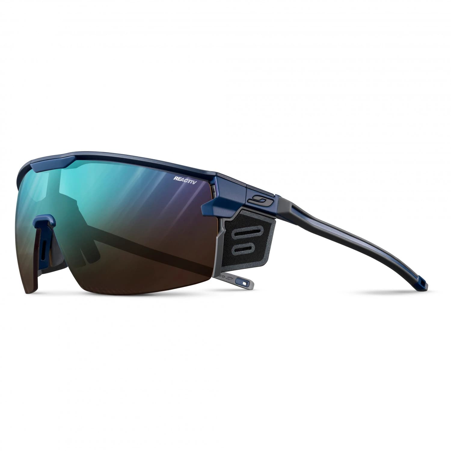 Алпийски очила Julbo Ultimate Cover Reactive S2-4 (VLT 35-7%) Glacier glasses - Dark Blue / Blue / Brown