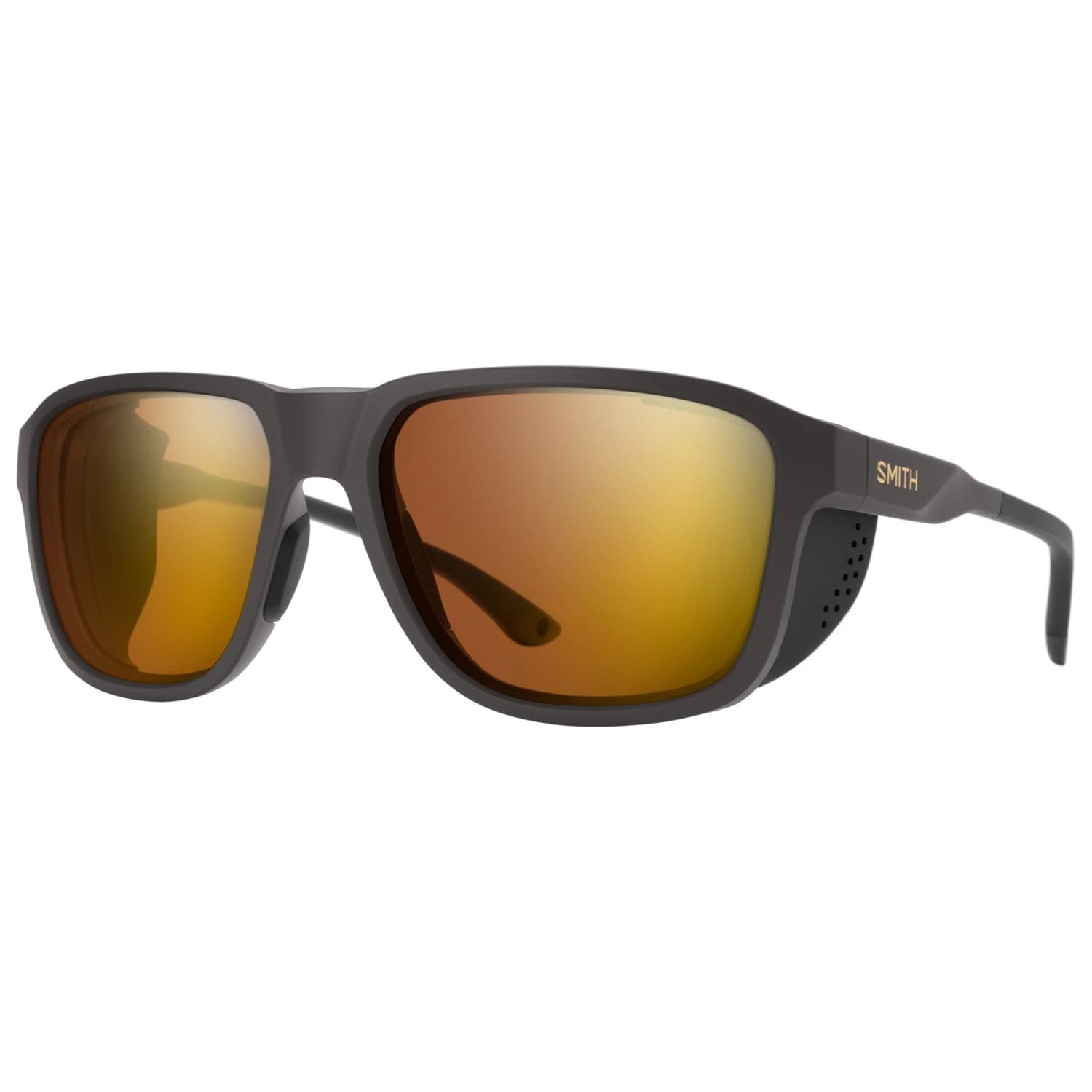 Алпийски очила Smith Embark Photochromic Mirror S1-4 (VLT 45-7%) Glacier glasses - Matte Gravy / CP Glacier Photochromic Copper Gold Mirror
