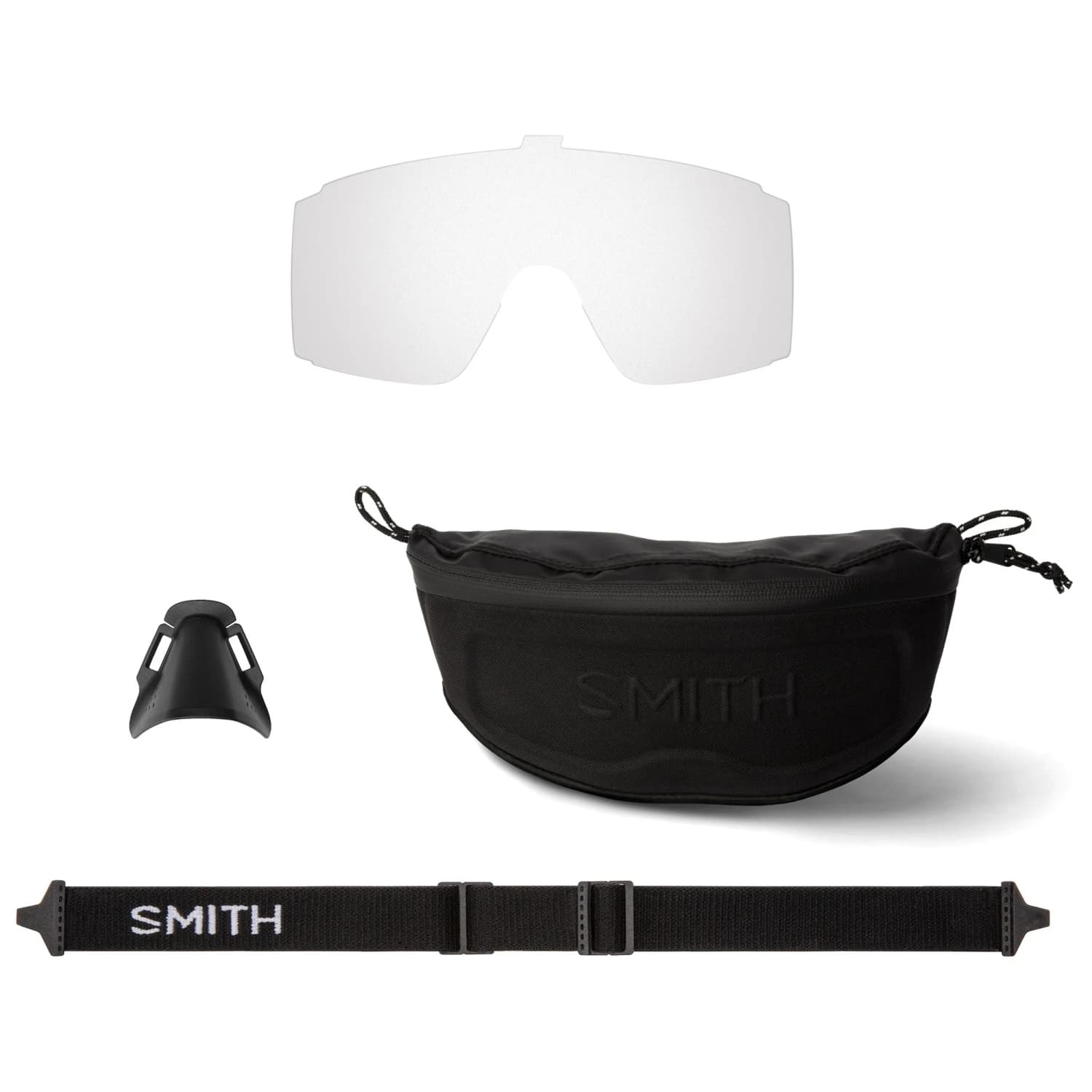 Алпийски очила Smith Pursuit Mirror S3 (VLT 12%) + S0 (VLT 89%) Glacier glasses - White